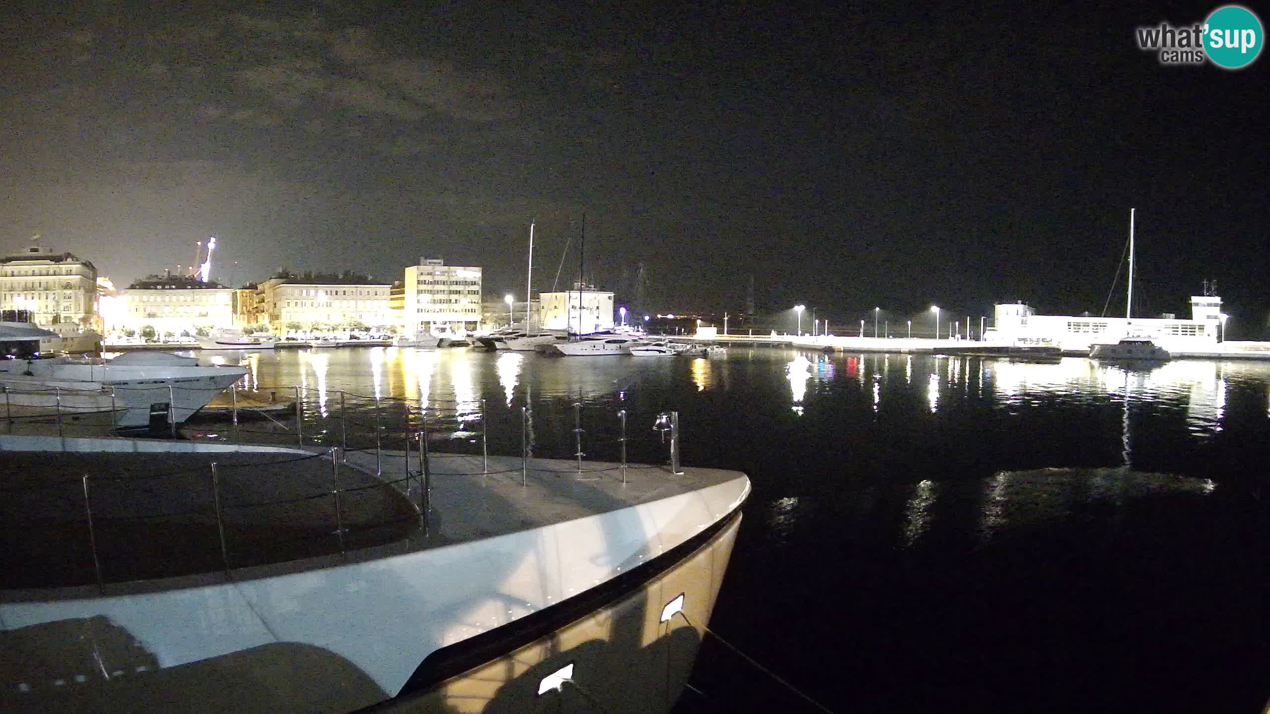Rijeka – Botel Marina webcam en direct