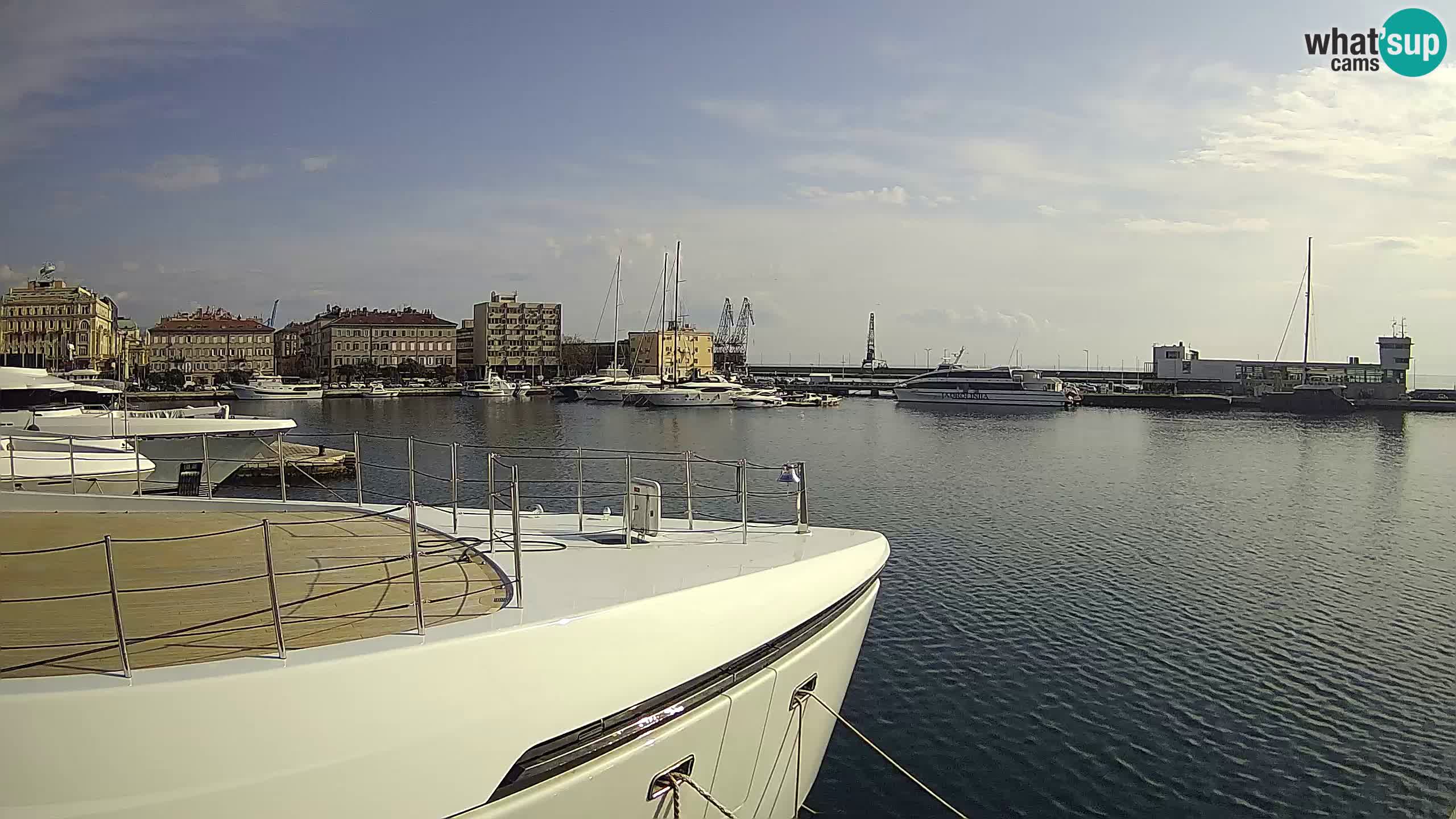 Reka – Botel Marina spletna kamera