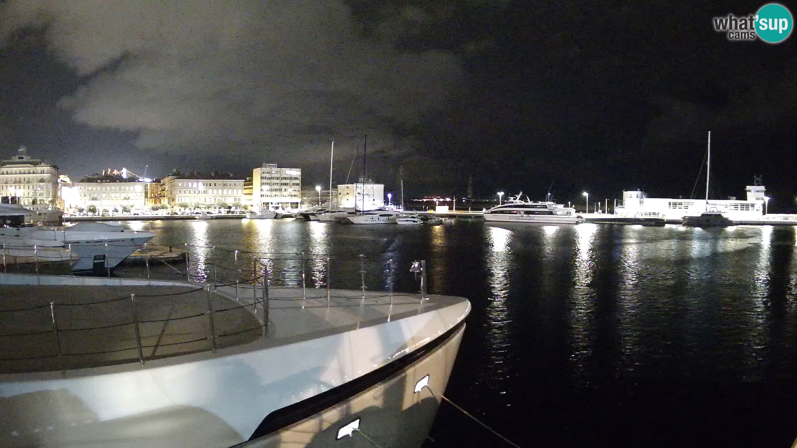 Reka – Botel Marina spletna kamera