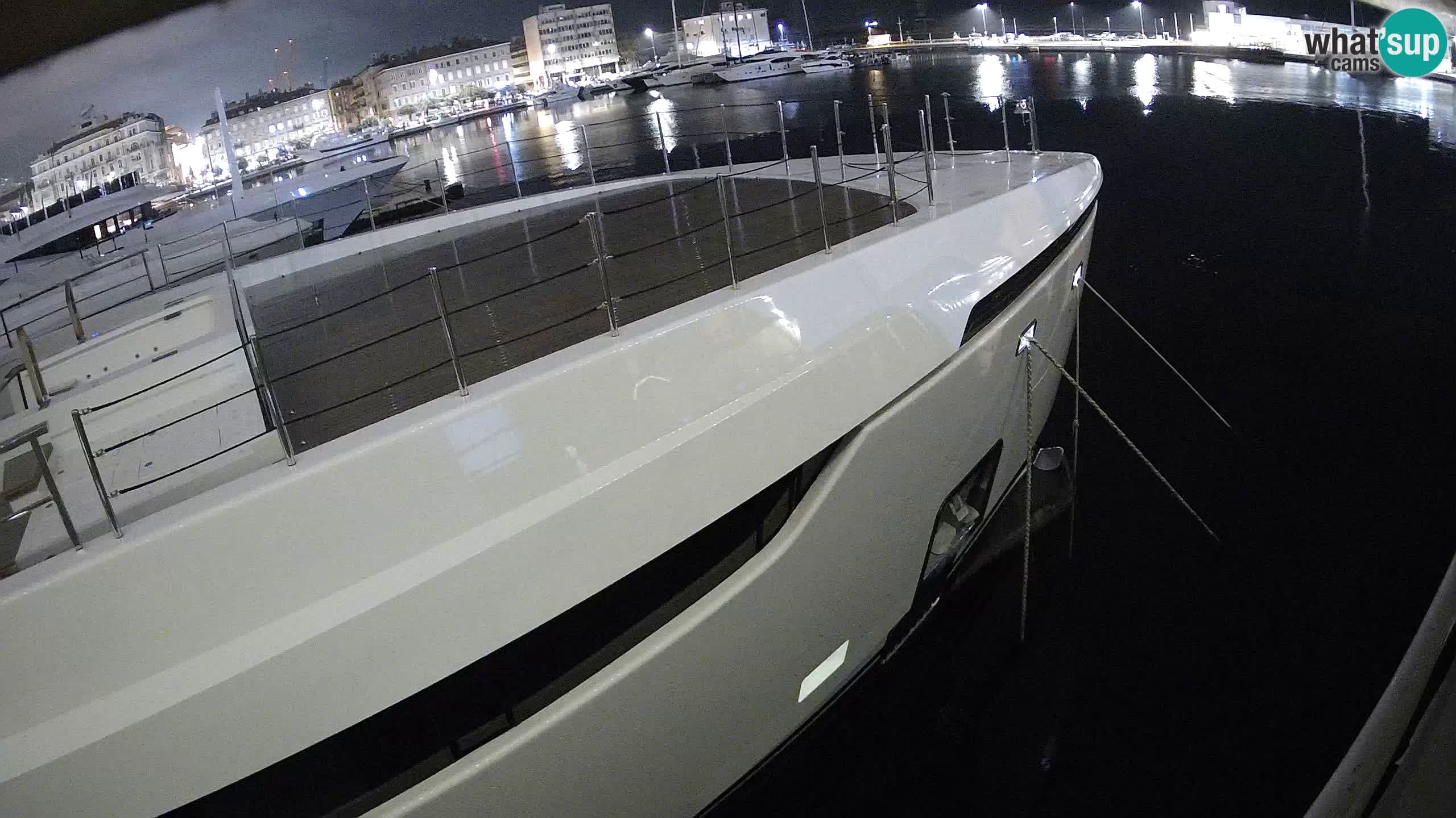 Botel Marina cámara web en vivo Rijeka