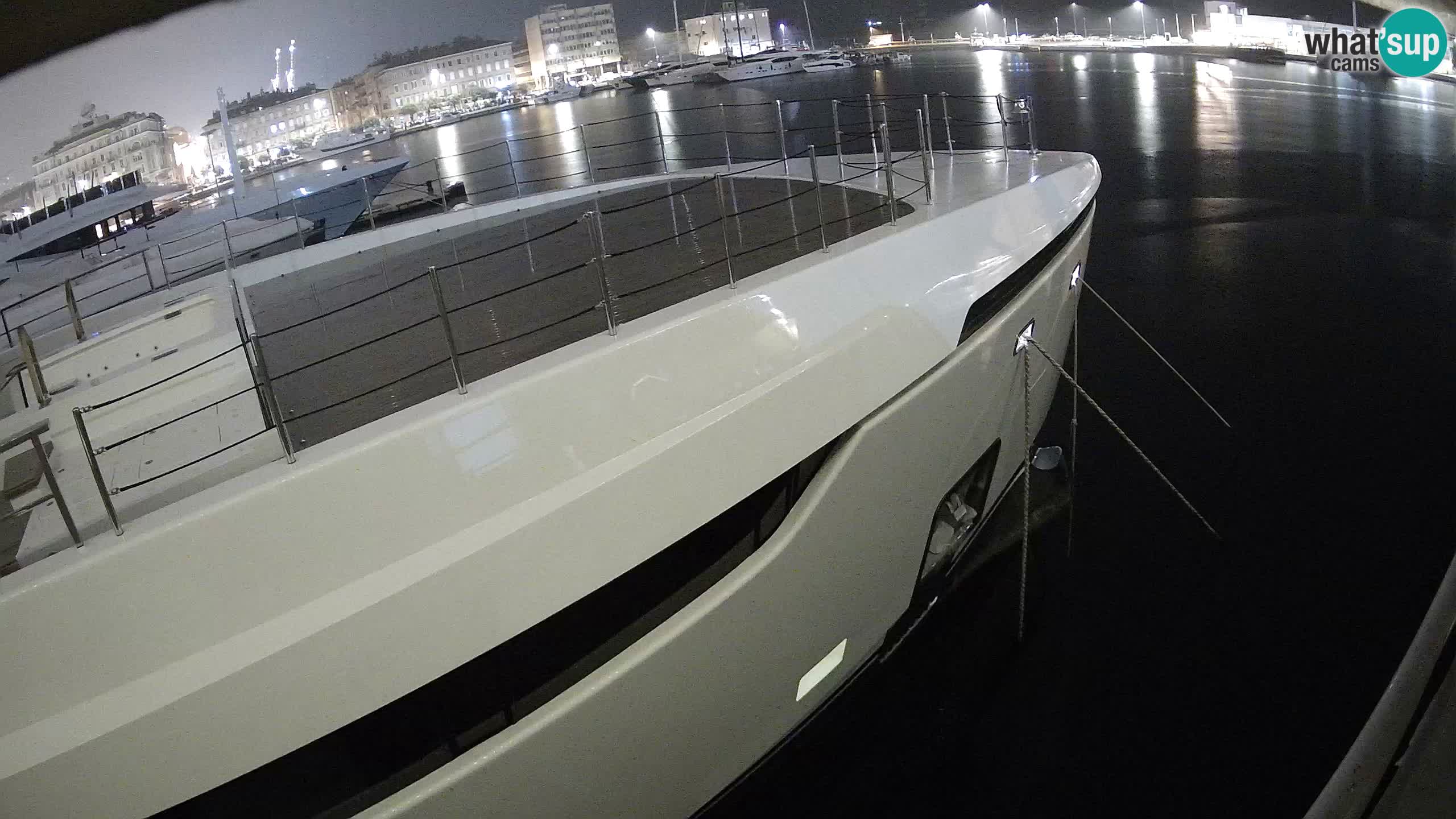 Rijeka – Botel Marina web kamera