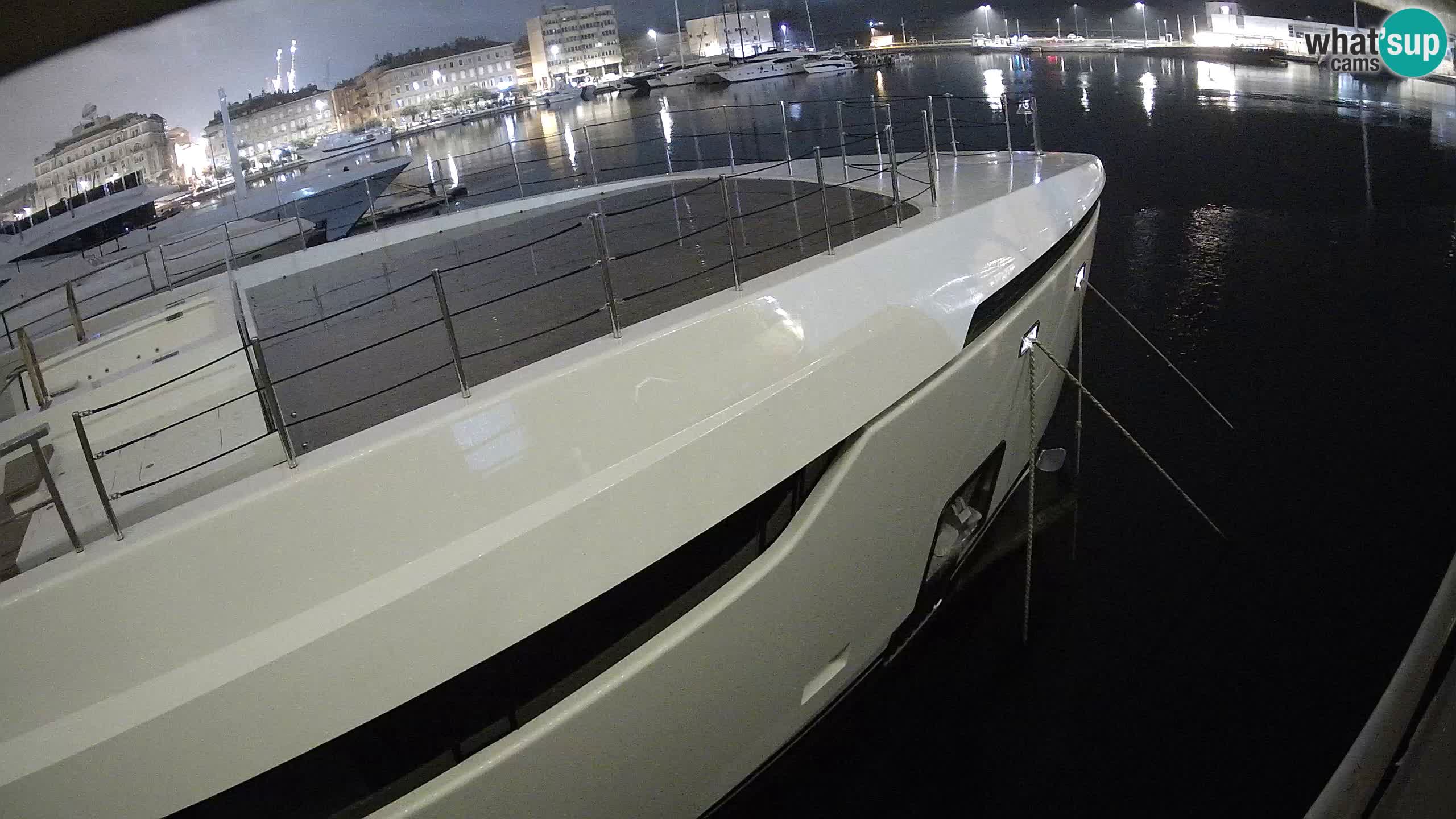 Botel Marina cámara web en vivo Rijeka