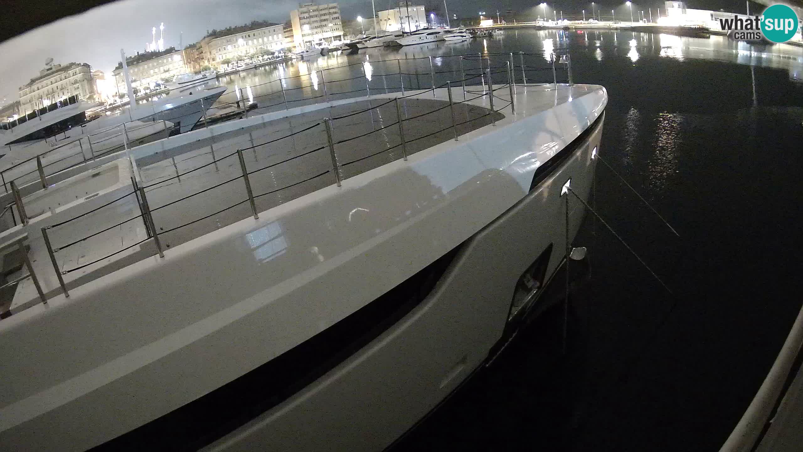 Rijeka – Botel Marina web kamera