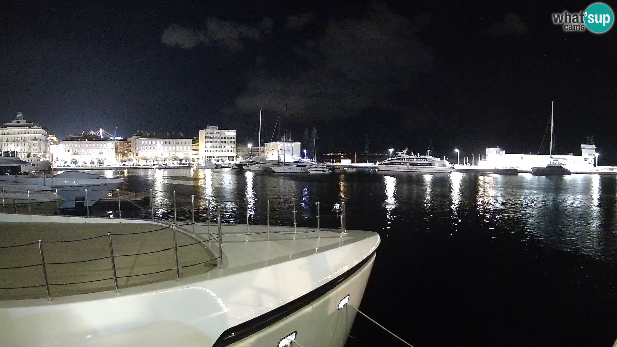 Reka – Botel Marina spletna kamera