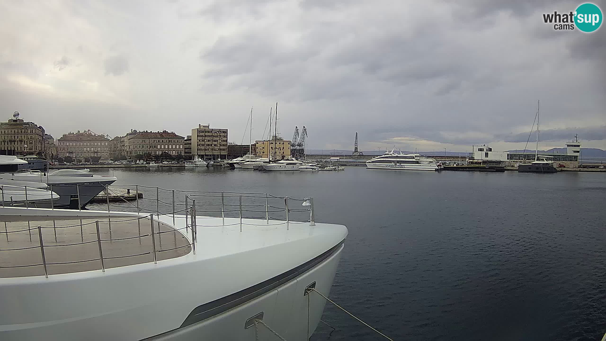 Rijeka – Botel Marina webcam en direct