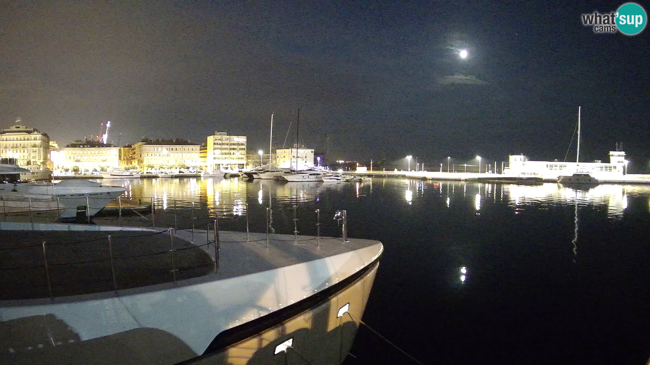Rijeka – Botel Marina web kamera