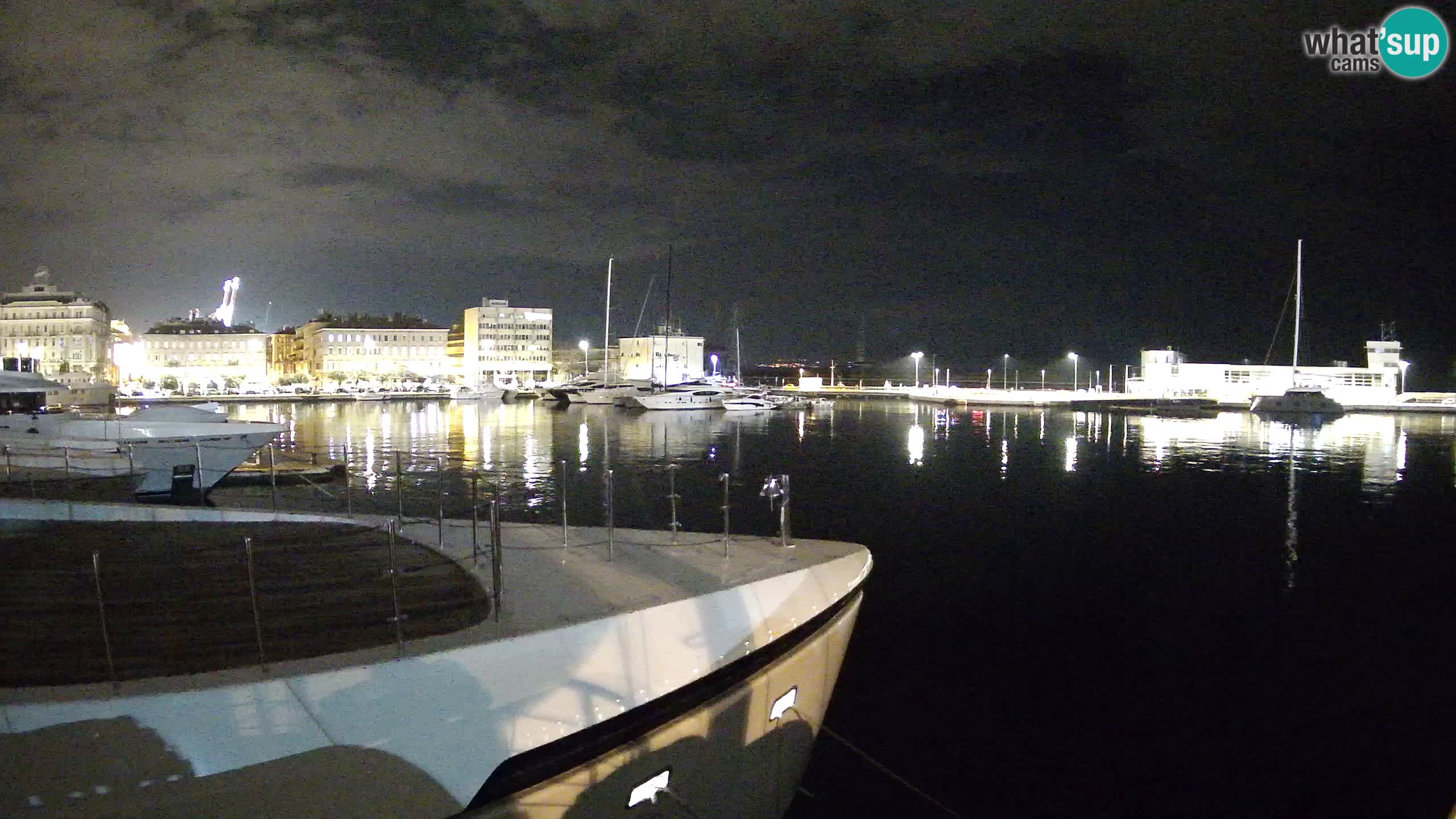 Rijeka – Botel Marina web kamera