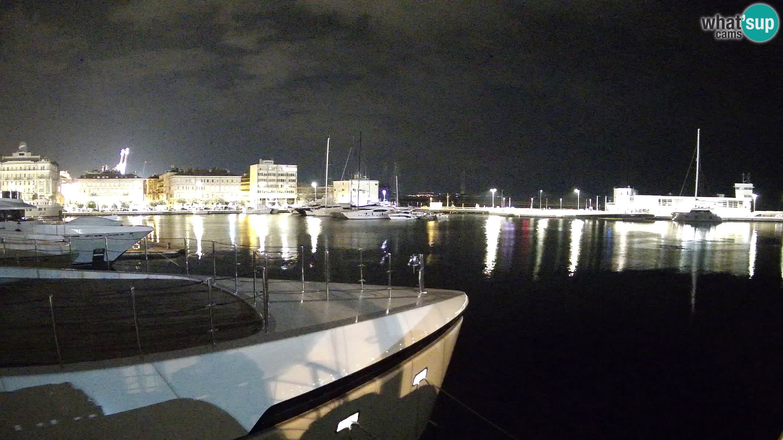 Reka – Botel Marina spletna kamera