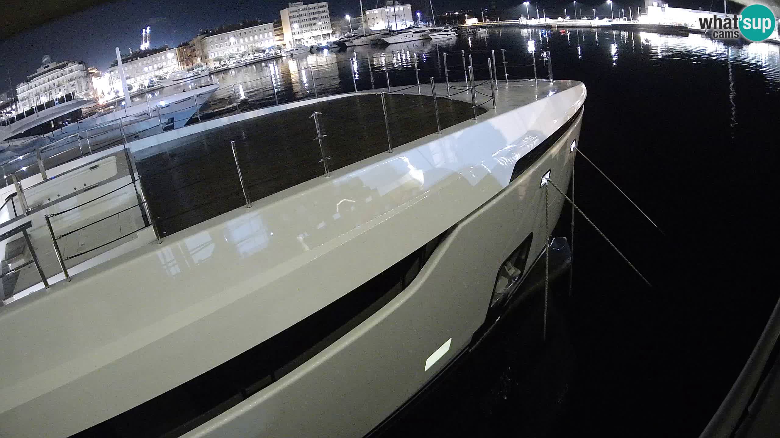 Reka – Botel Marina spletna kamera