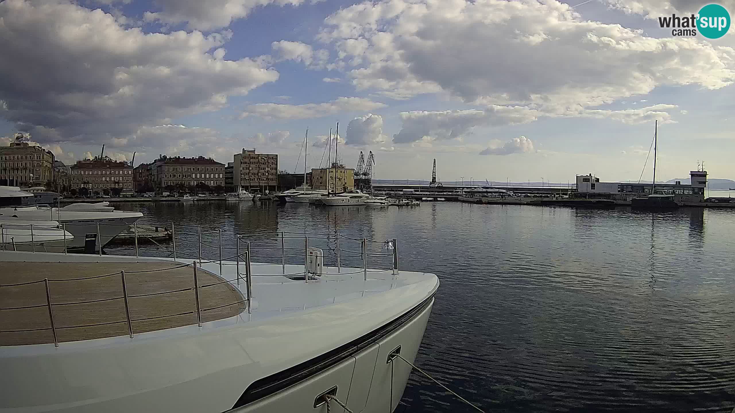 Rijeka – Botel Marina webcam en direct