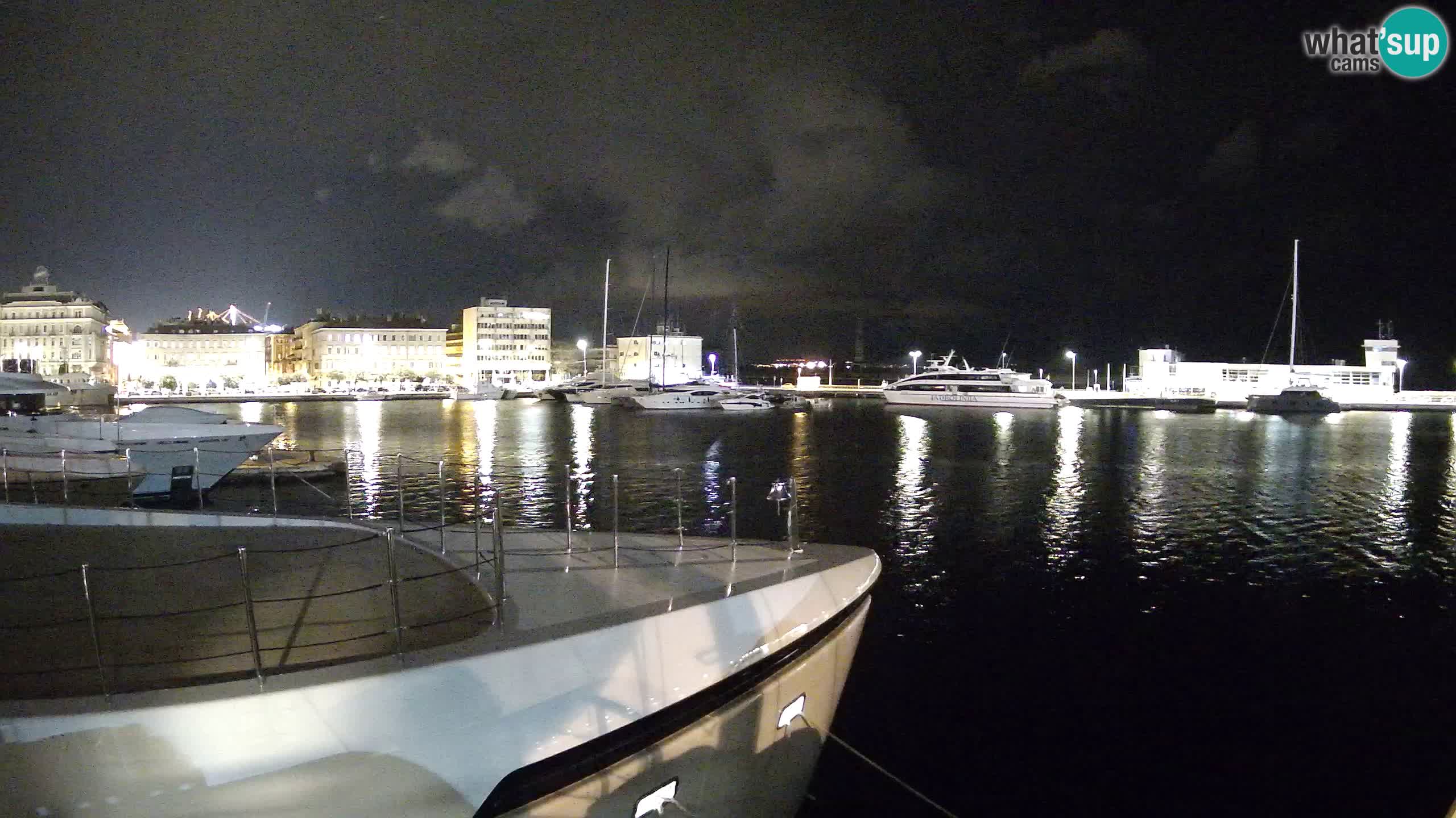 Rijeka – Botel Marina web kamera
