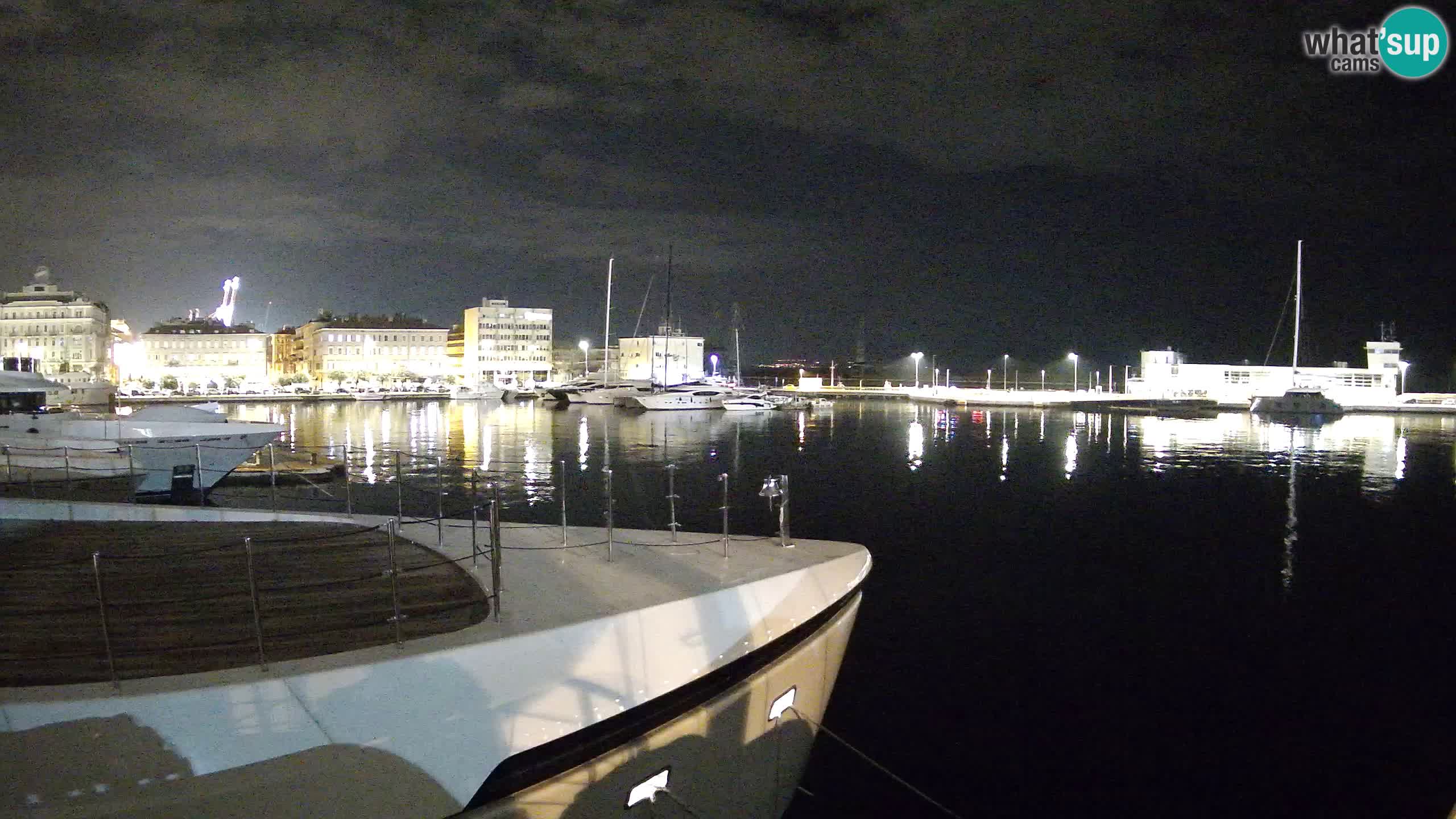Rijeka – Botel Marina web kamera