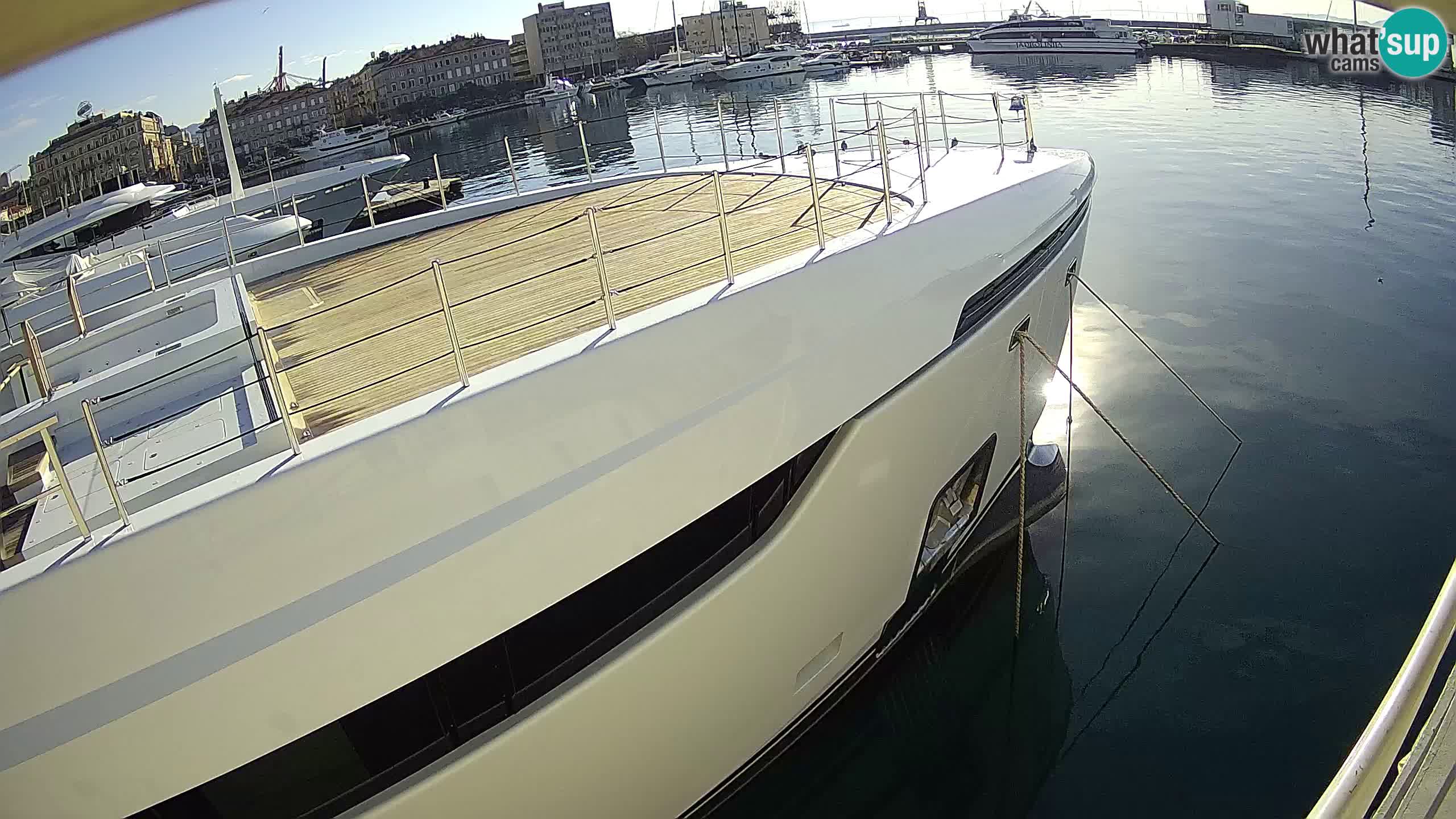 Rijeka – Botel Marina web kamera