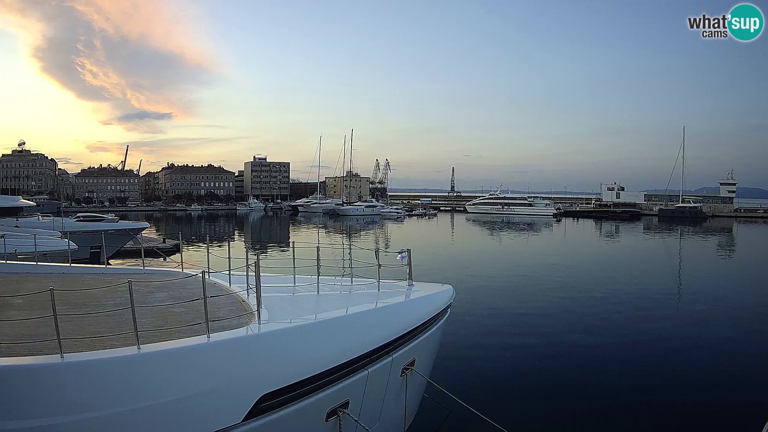 Rijeka – Botel Marina web kamera