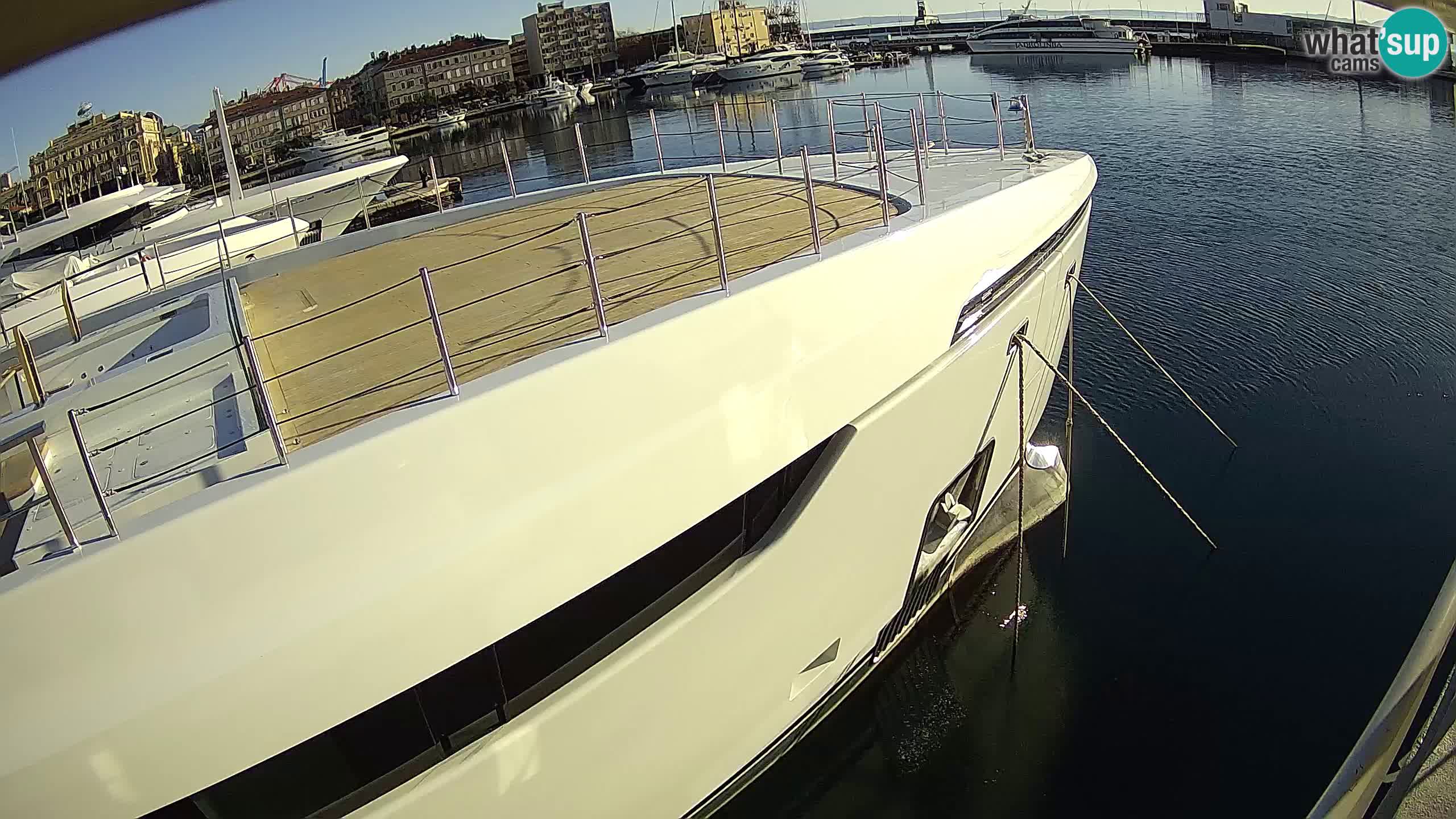 Rijeka – Botel Marina web kamera
