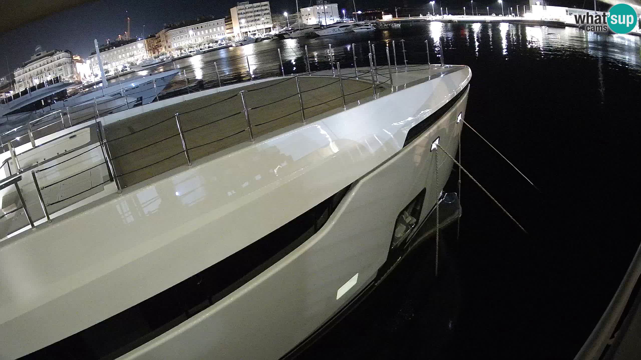 Rijeka – Botel Marina webcam en direct
