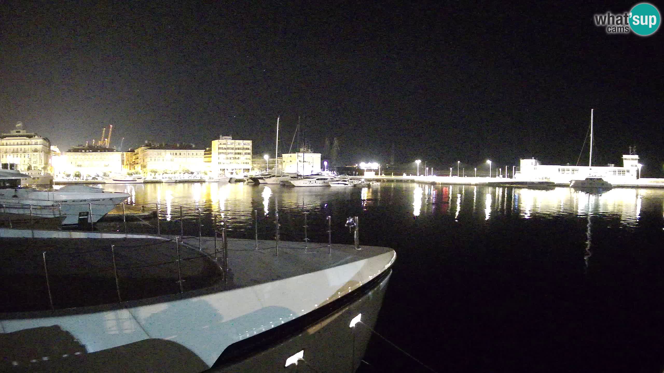 Rijeka – Botel Marina webcam en direct