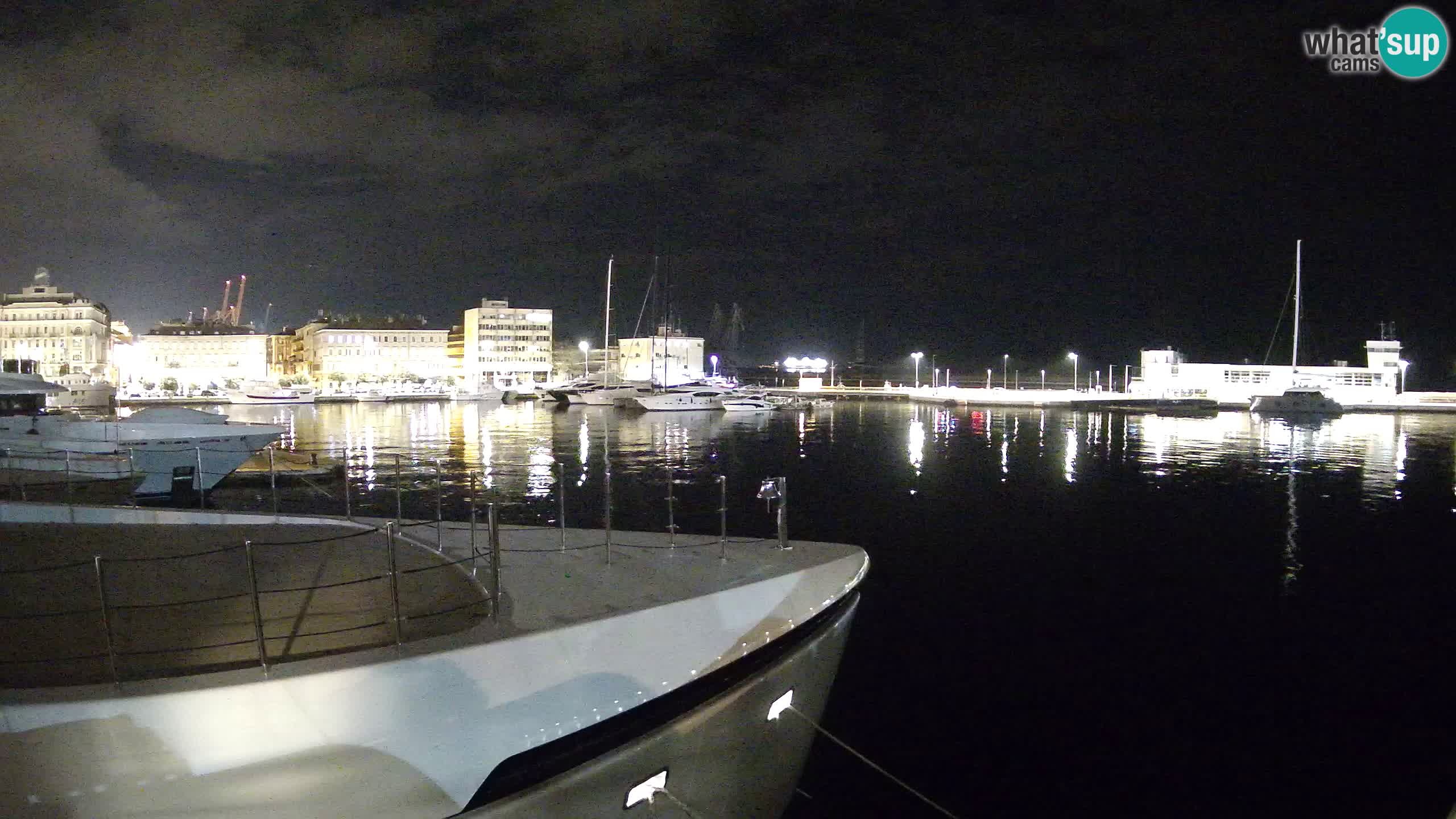 Reka – Botel Marina spletna kamera