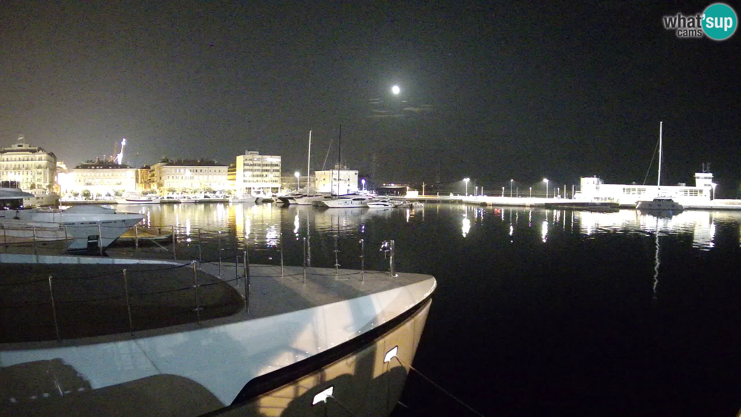 Rijeka – Botel Marina web kamera