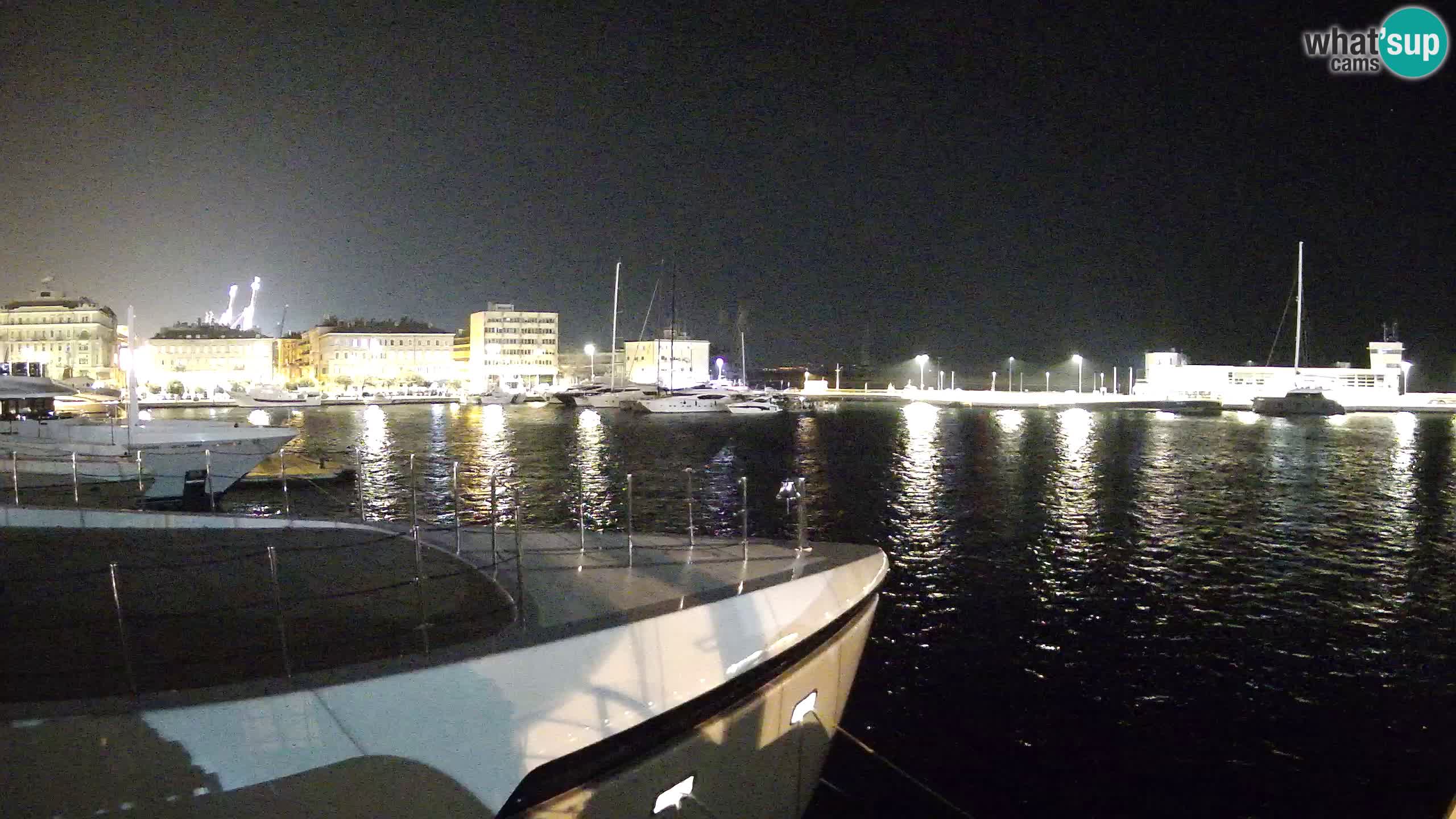 Rijeka – Botel Marina web kamera