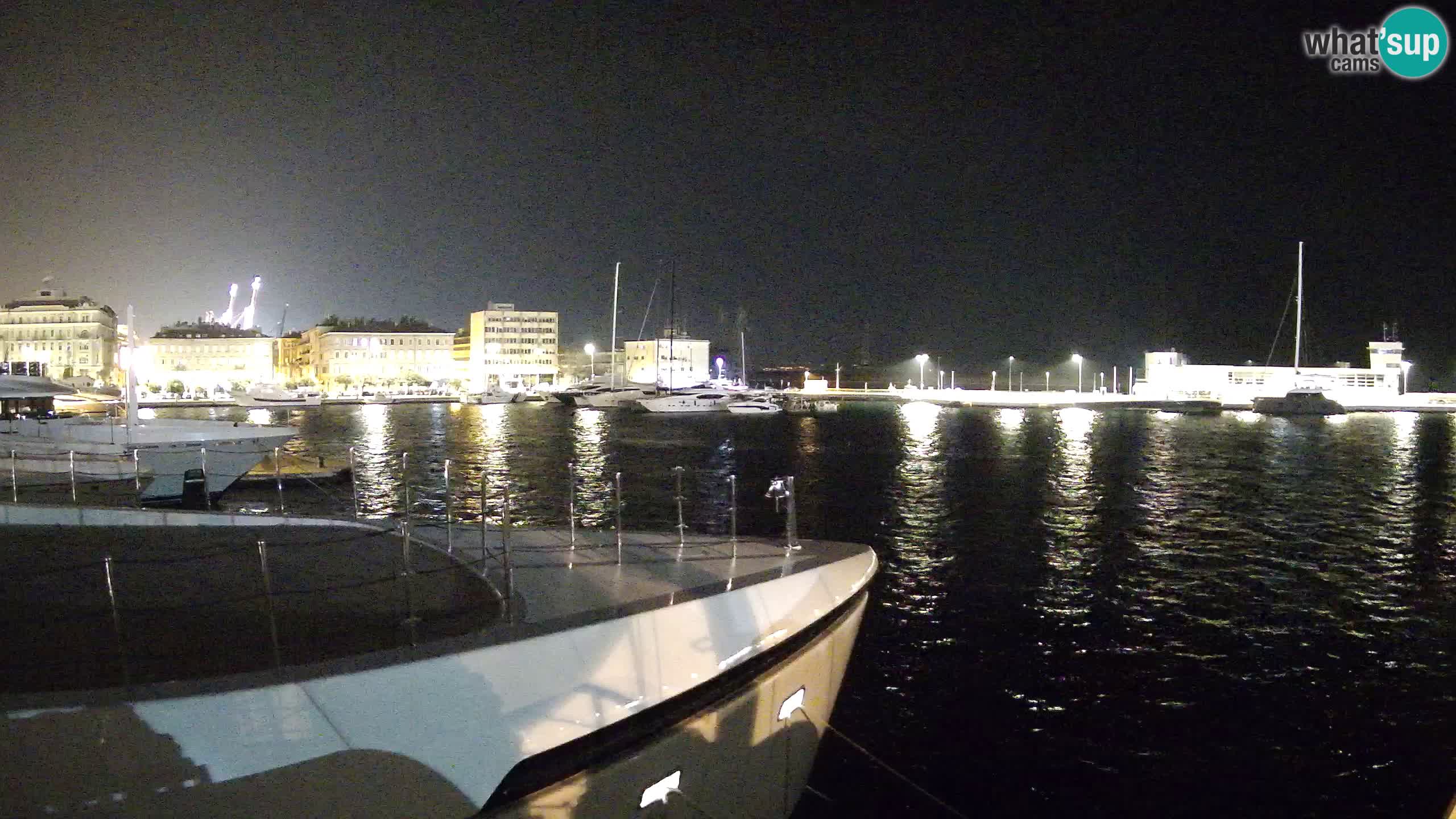 Rijeka – Botel Marina web kamera
