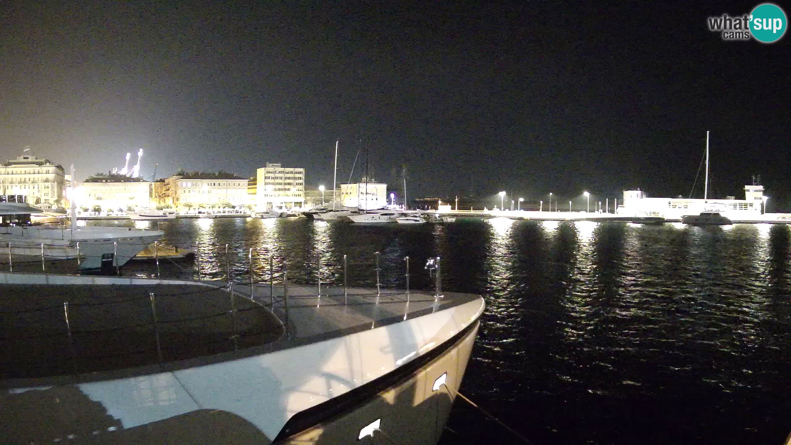 Rijeka – Botel Marina web kamera