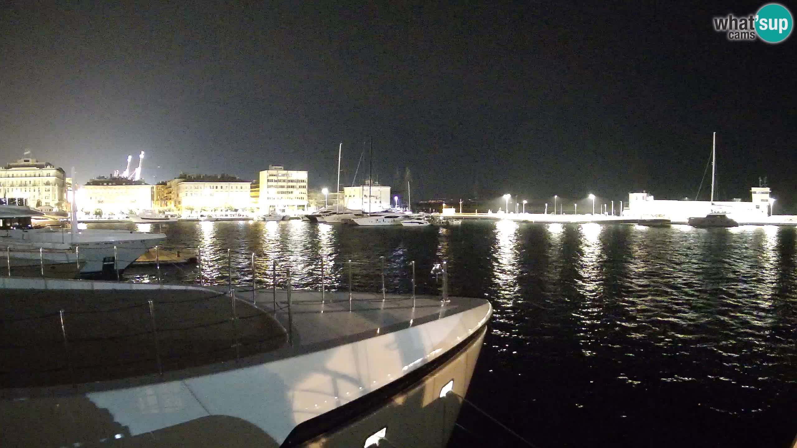 Reka – Botel Marina spletna kamera