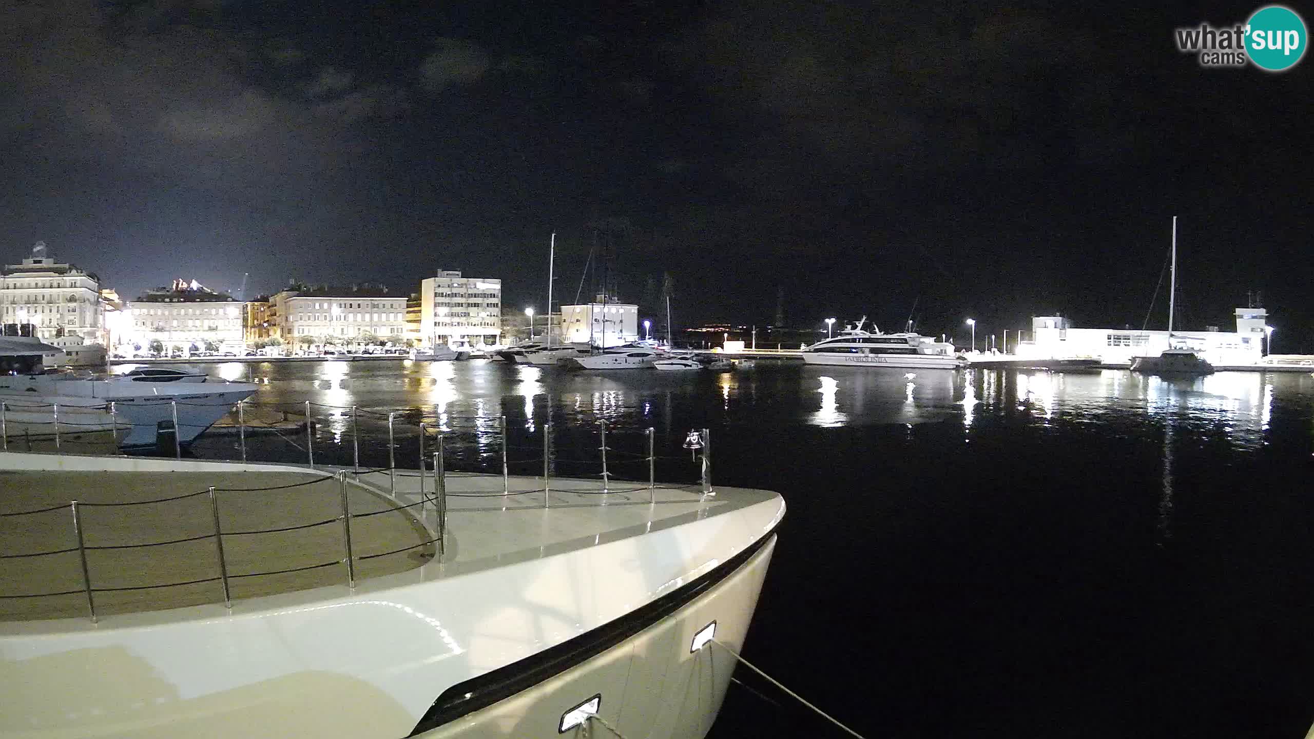 Rijeka – Botel Marina web kamera