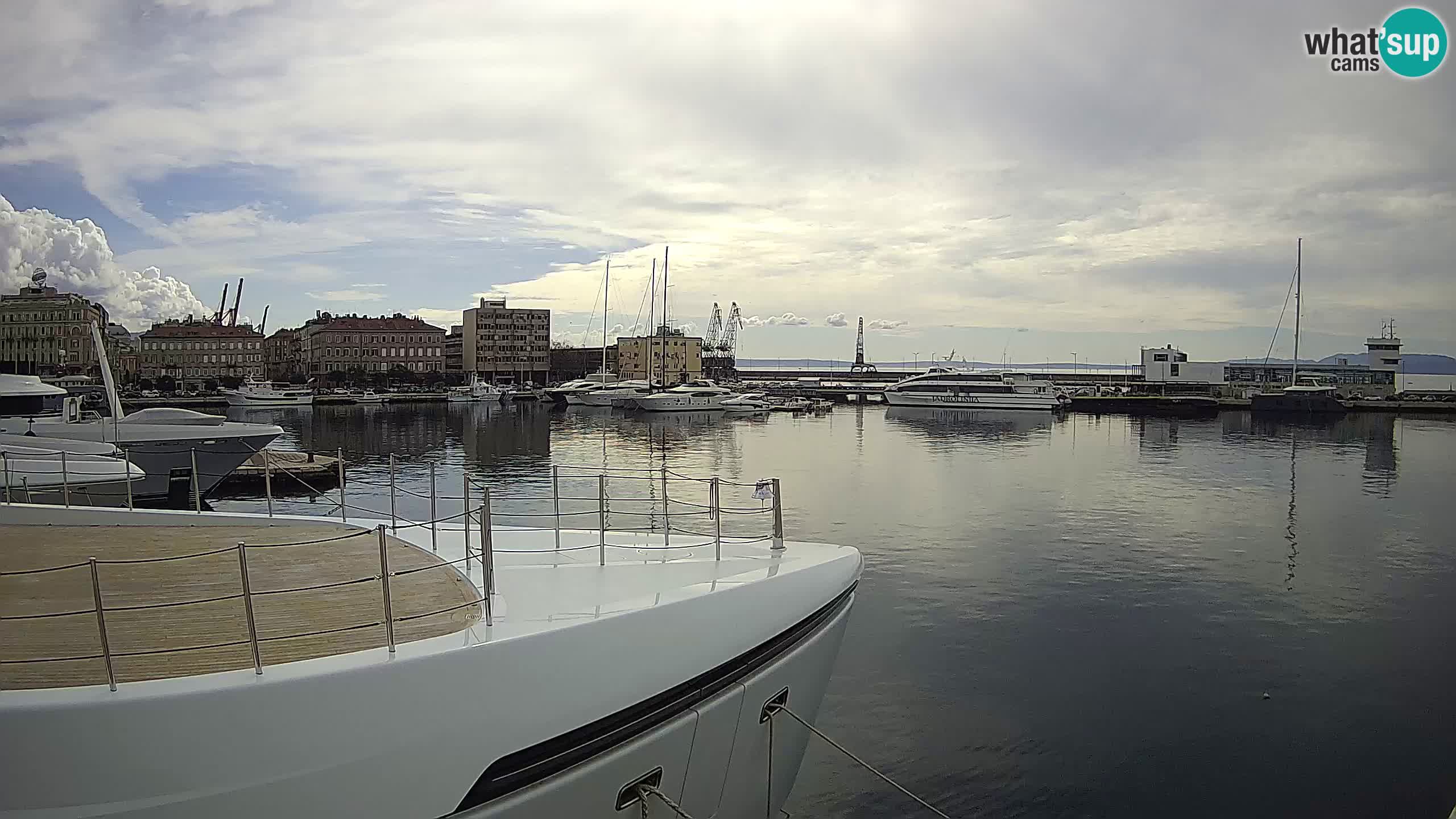 Rijeka – Botel Marina webcam en direct
