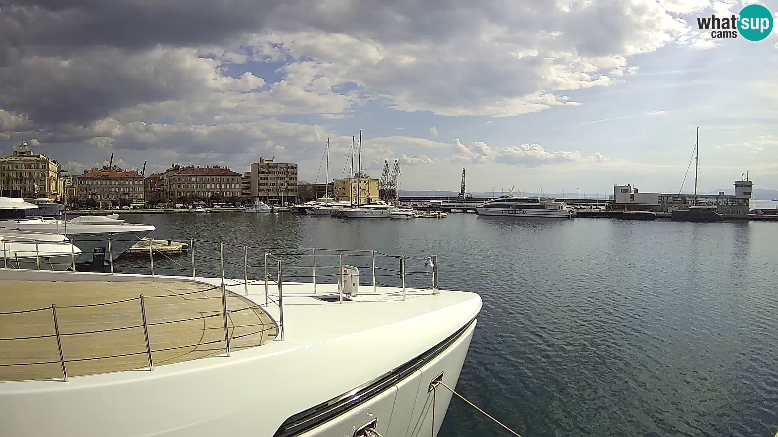 Reka – Botel Marina spletna kamera