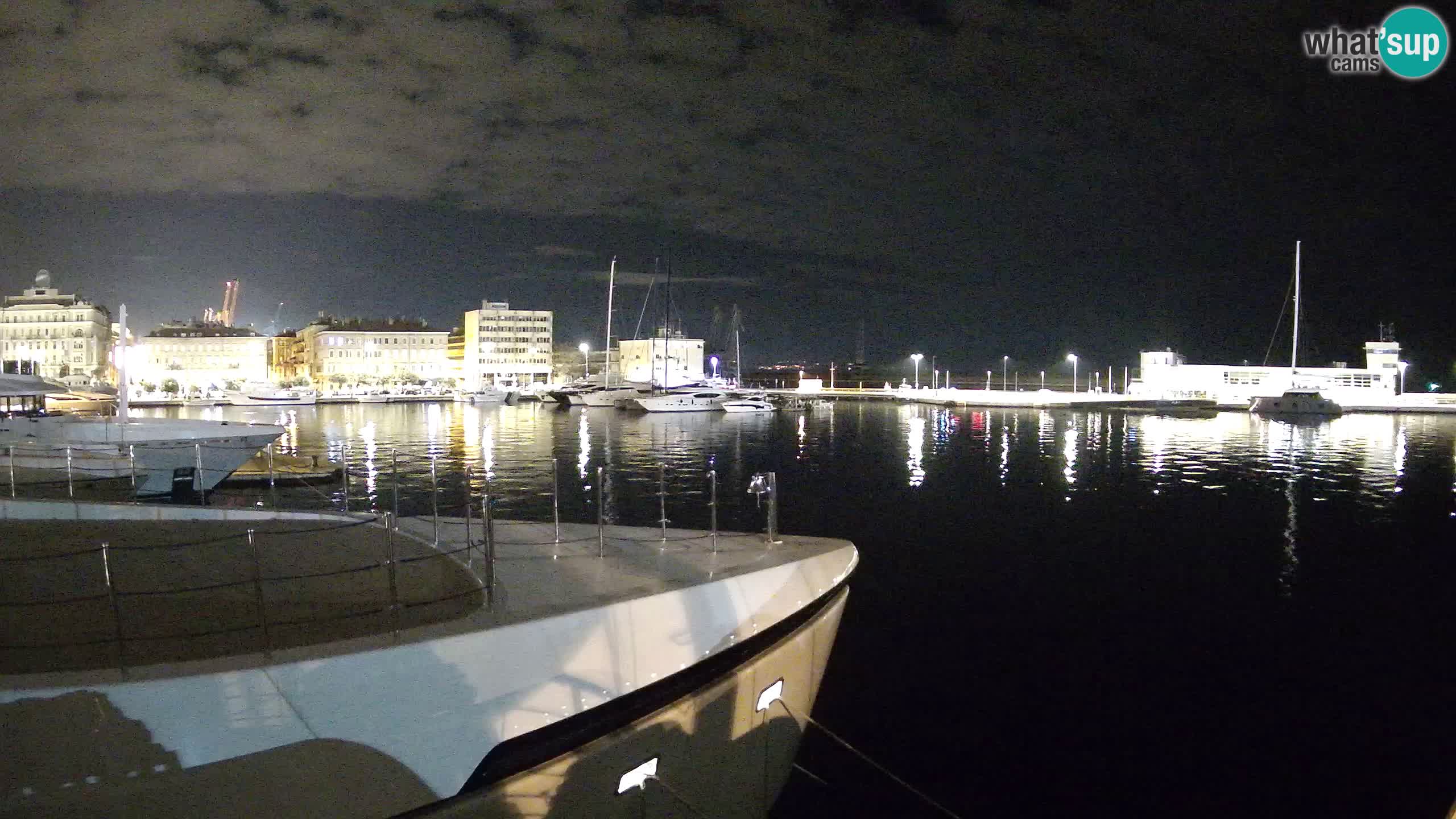 Reka – Botel Marina spletna kamera