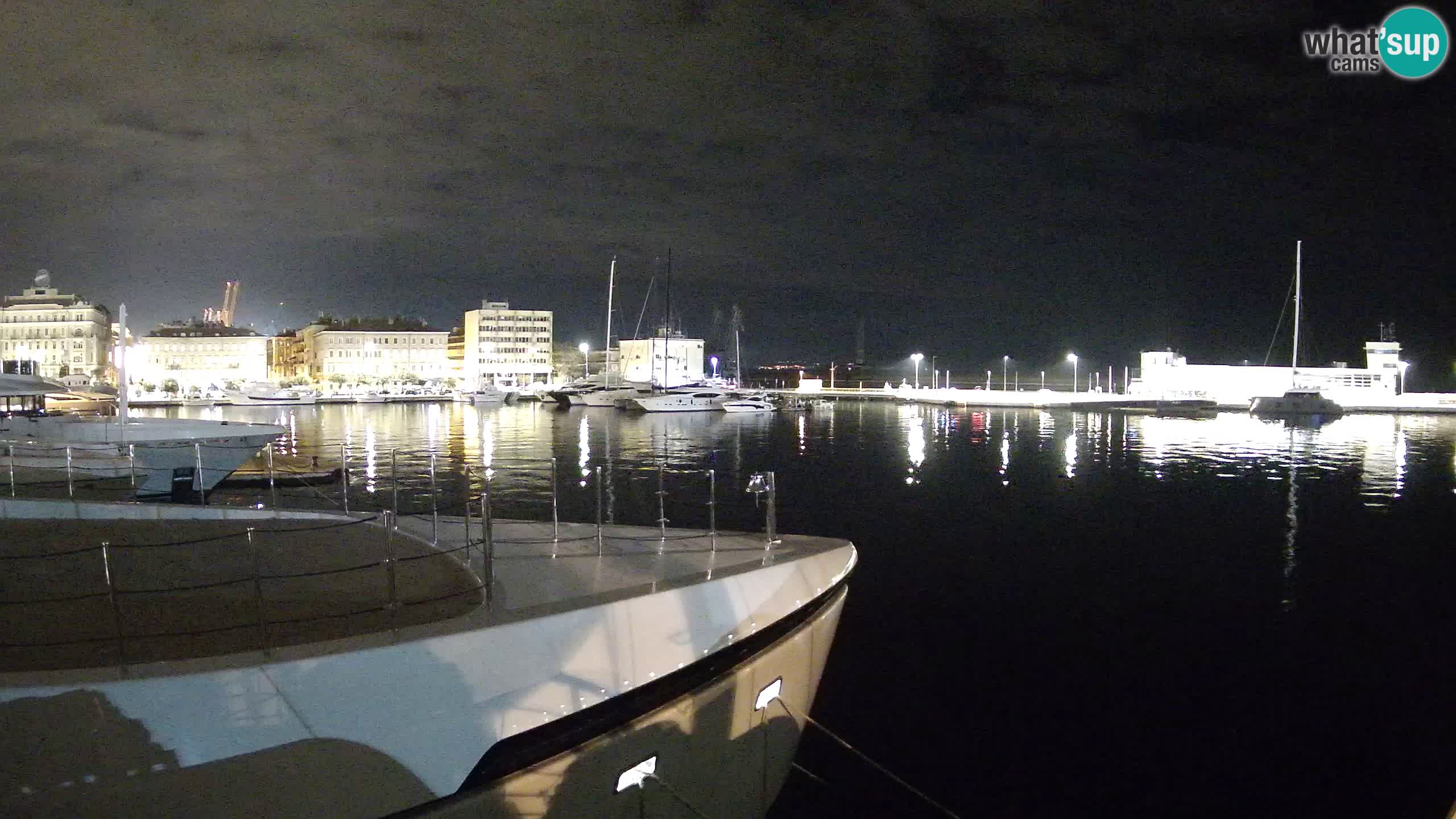 Reka – Botel Marina spletna kamera