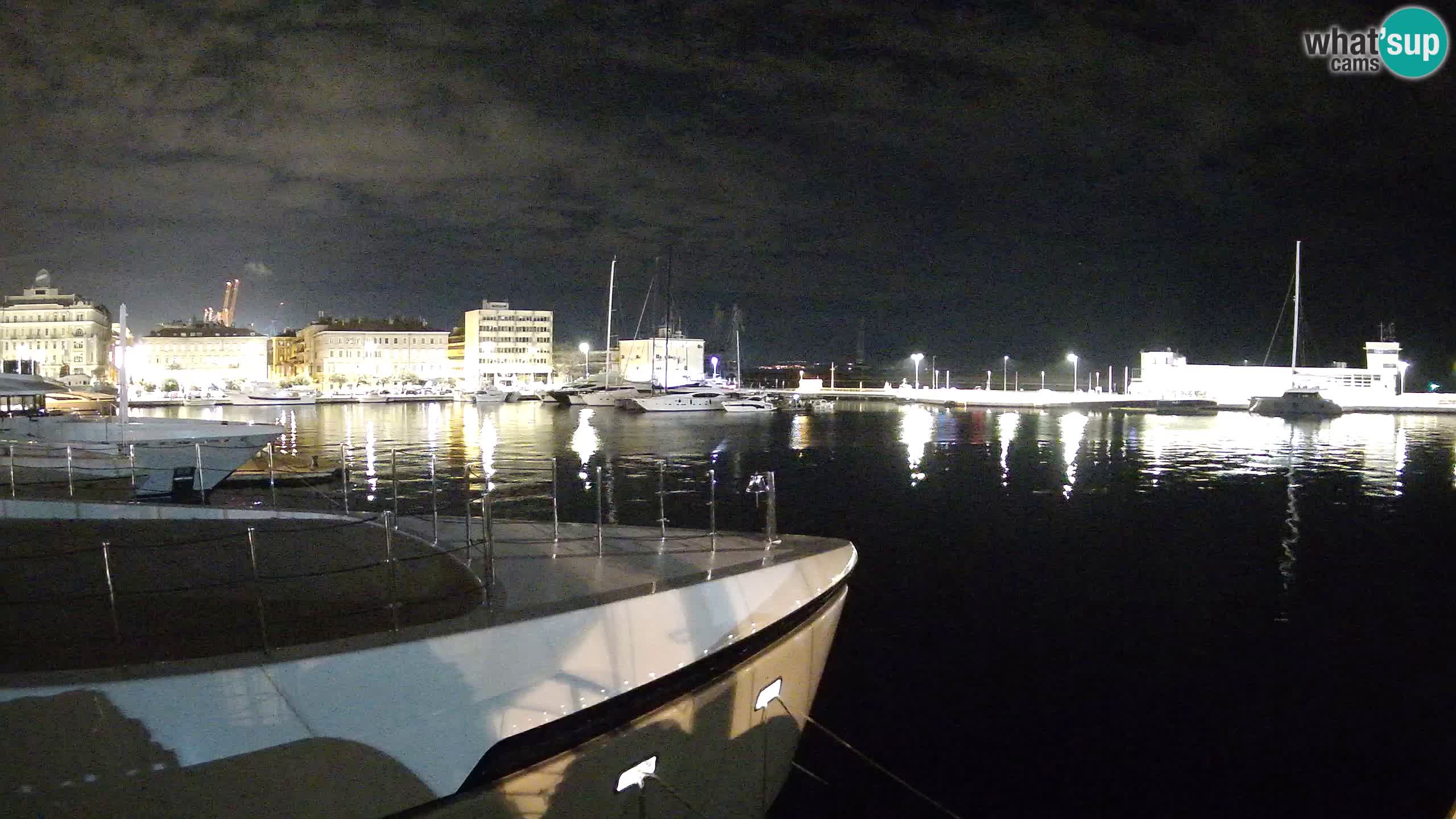 Botel Marina cámara web en vivo Rijeka