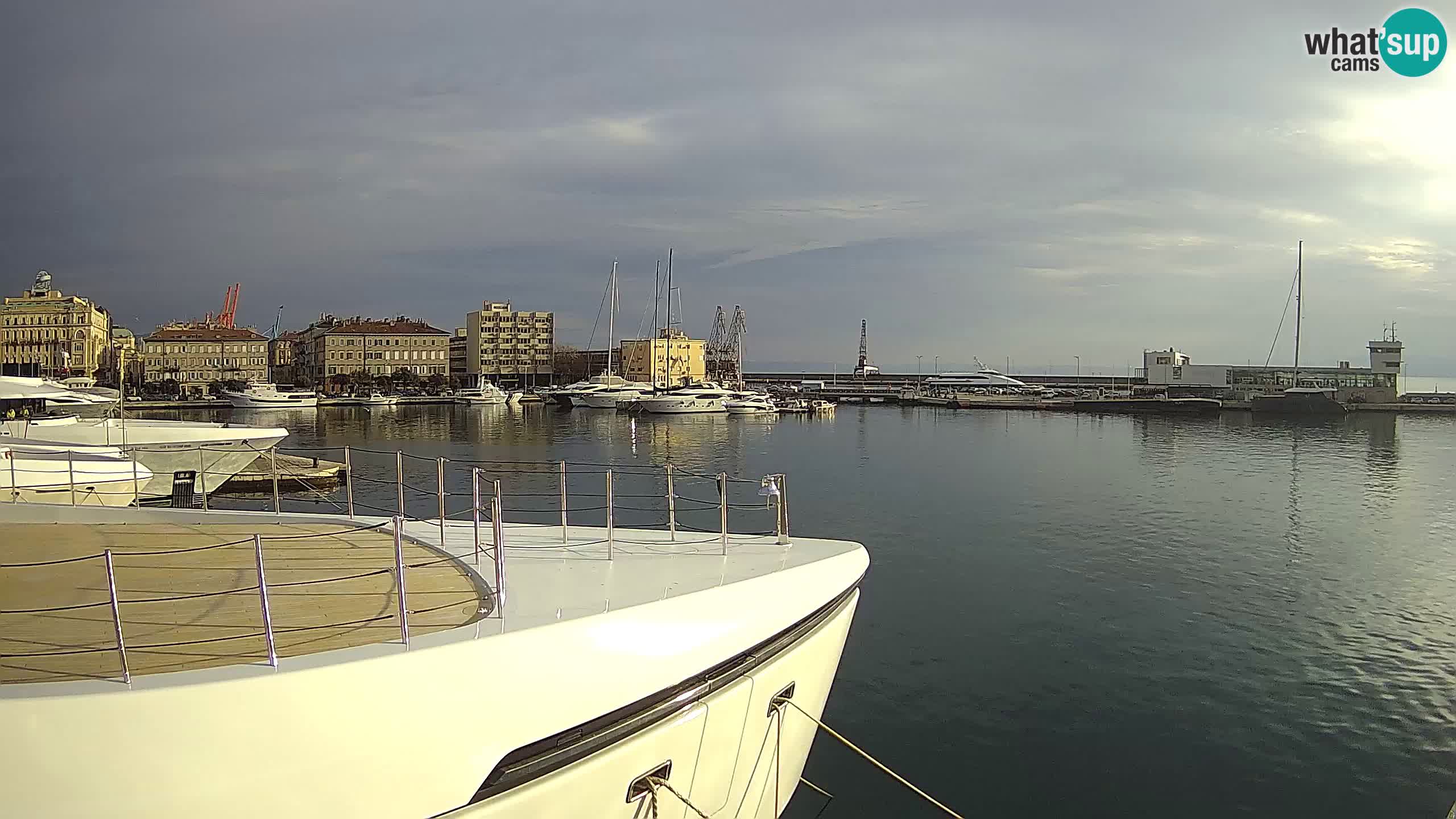 Rijeka – Botel Marina web kamera