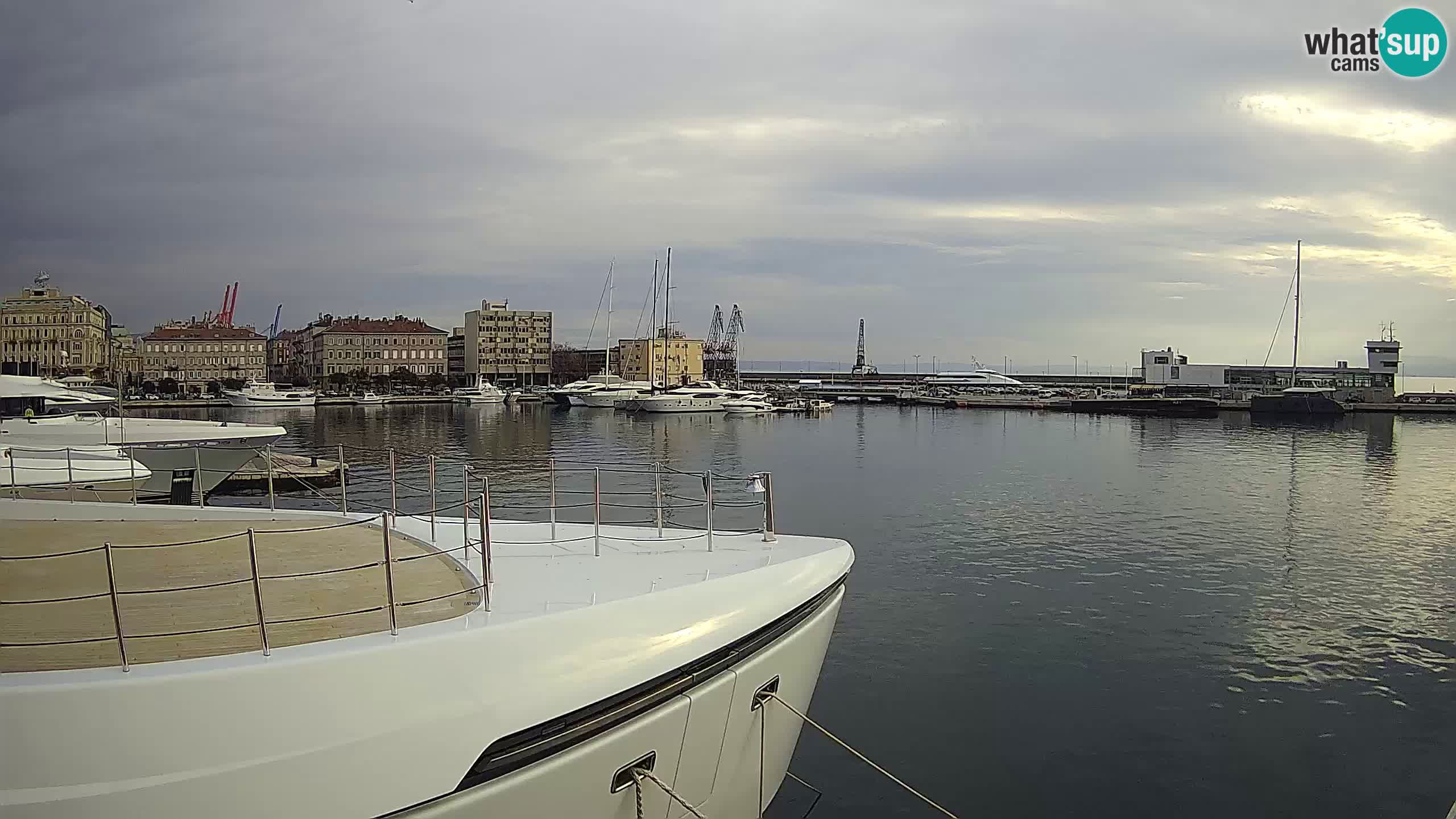 Rijeka – Botel Marina webcam en direct