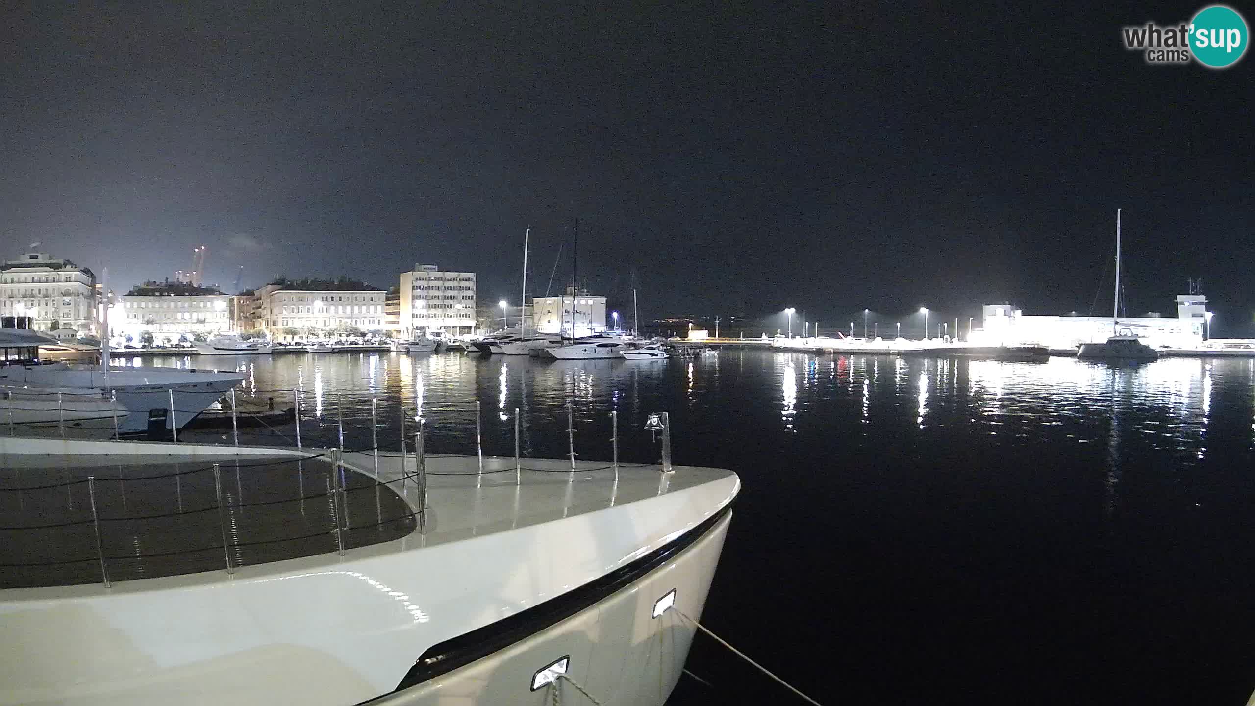 Rijeka – Botel Marina web kamera
