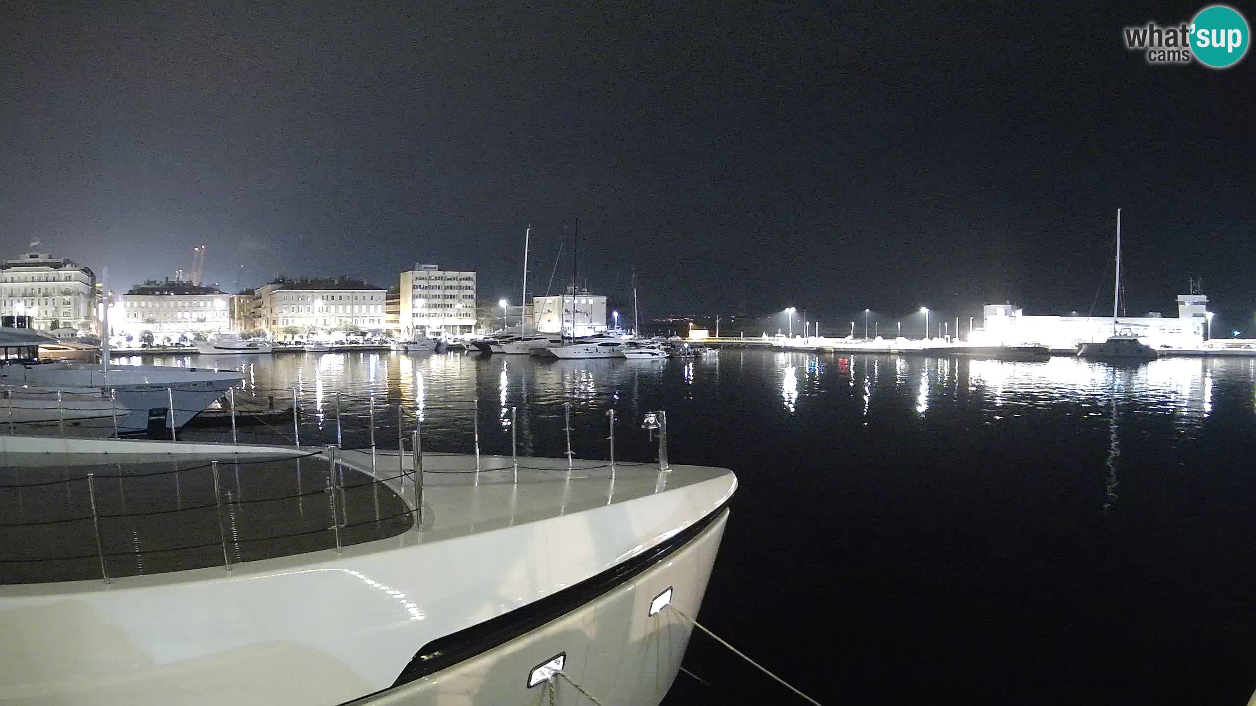 Rijeka – Botel Marina webcam en direct