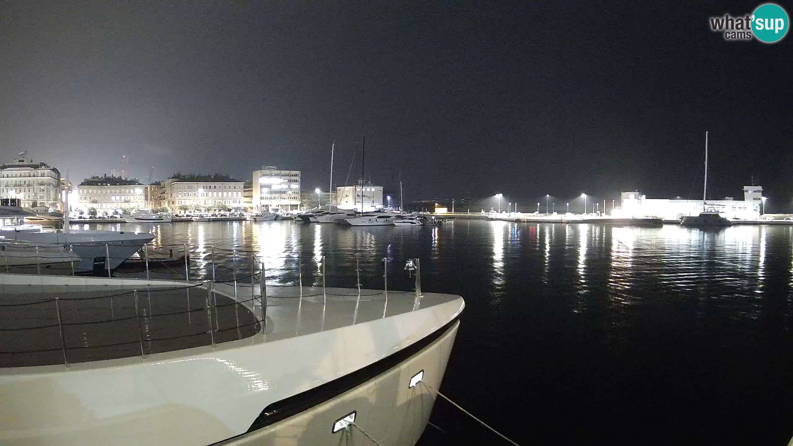 Botel Marina cámara web en vivo Rijeka