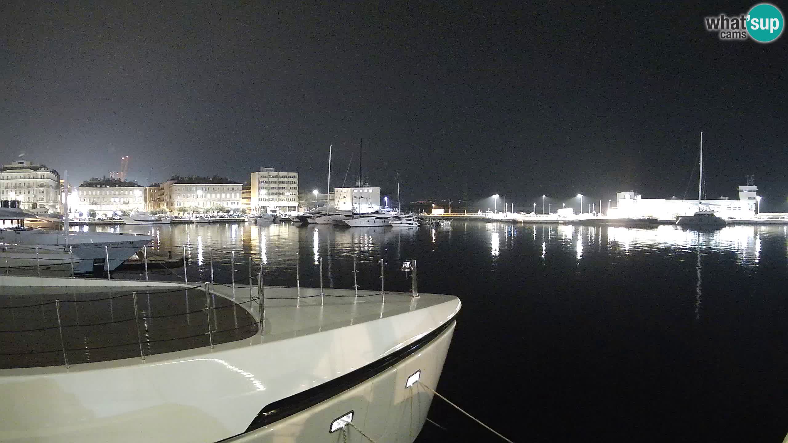 Rijeka – Botel Marina webcam en direct