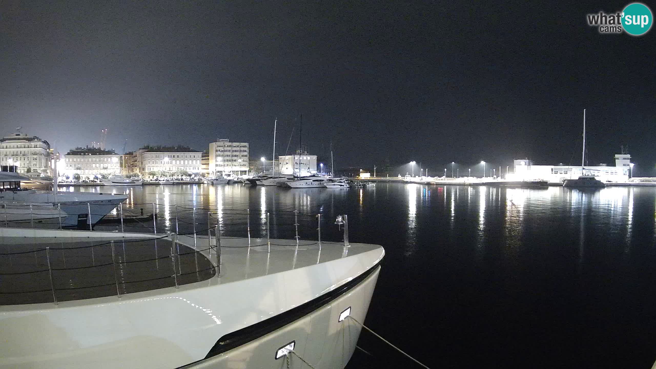 Rijeka – Botel Marina web kamera