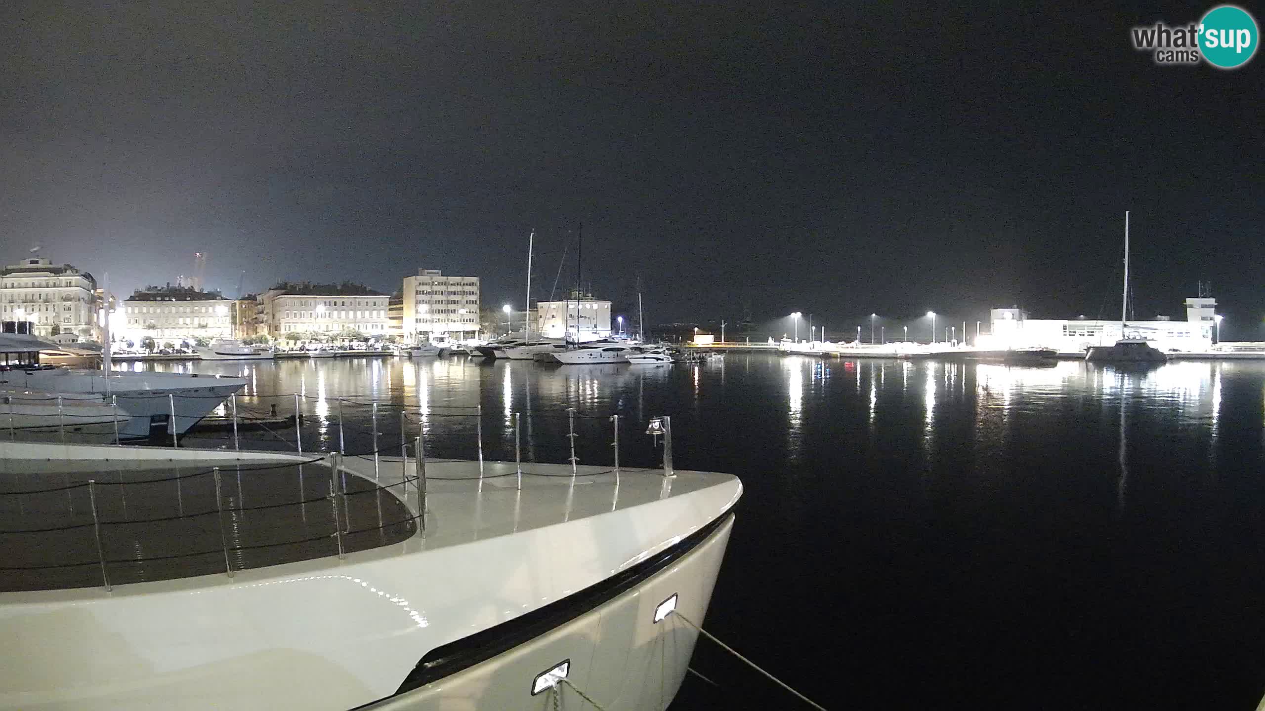 Botel Marina cámara web en vivo Rijeka