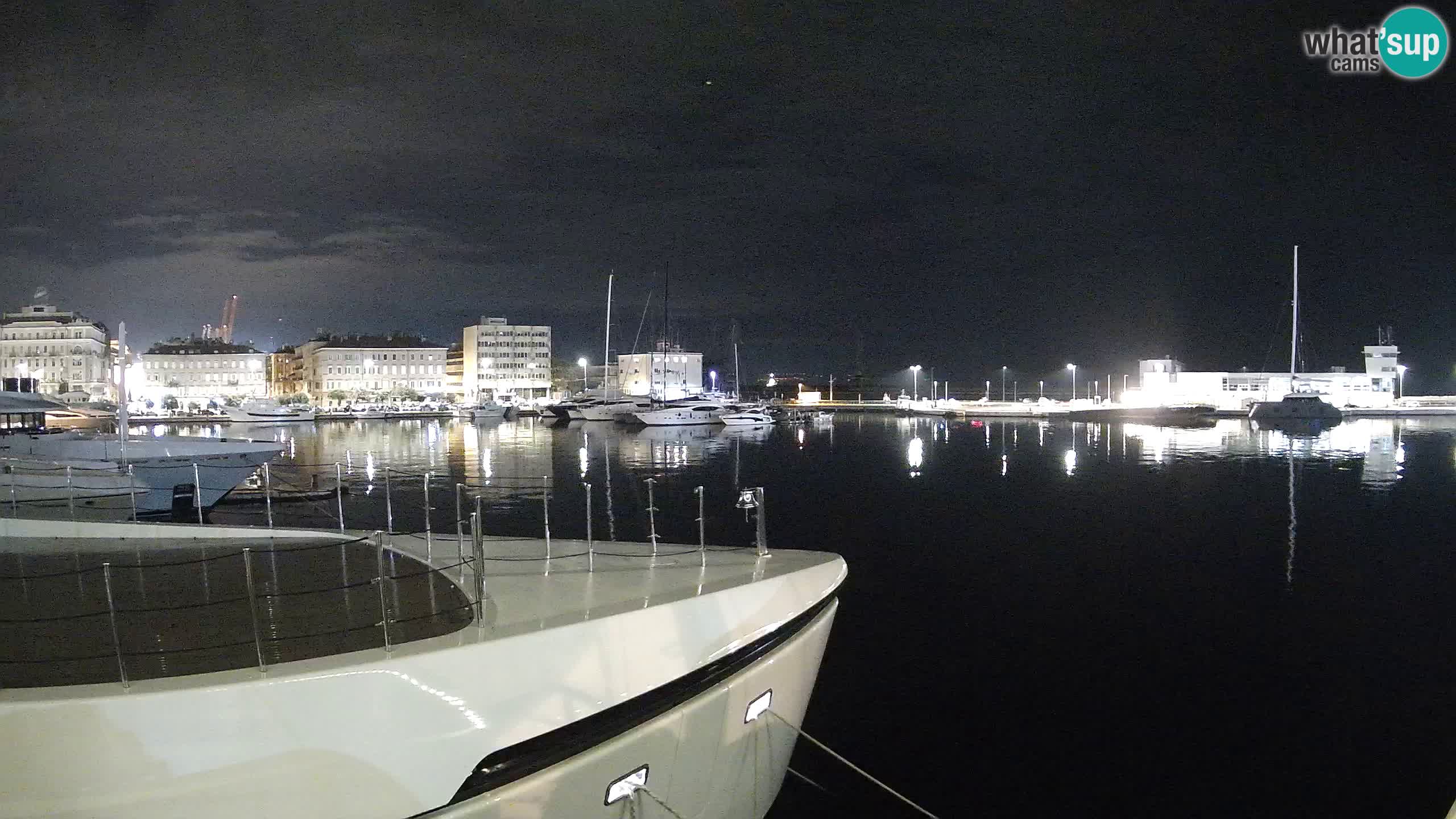 Rijeka – Botel Marina web kamera