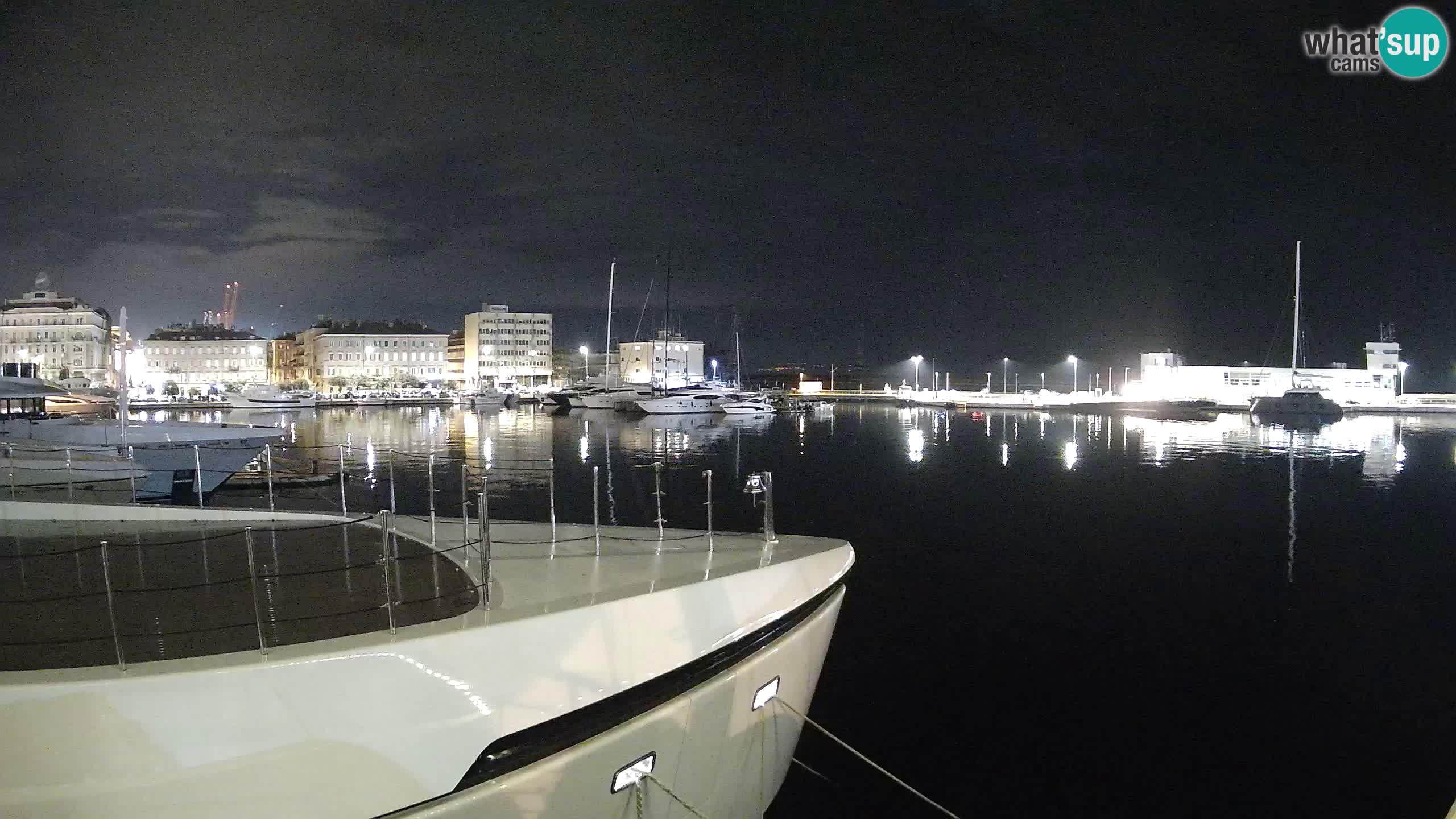 Rijeka – Botel Marina web kamera