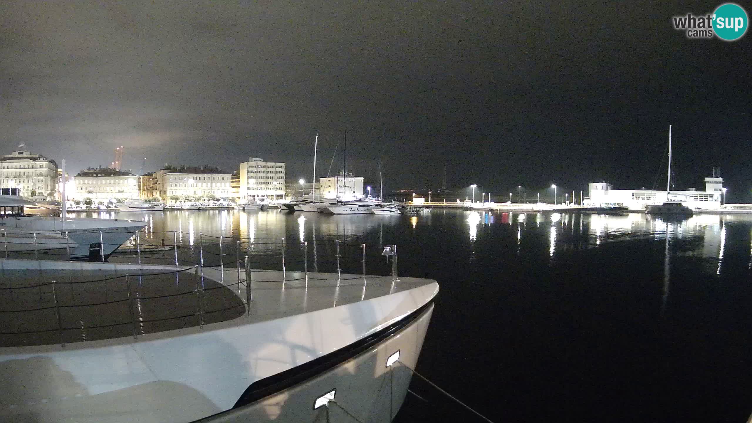 Rijeka – Botel Marina web kamera