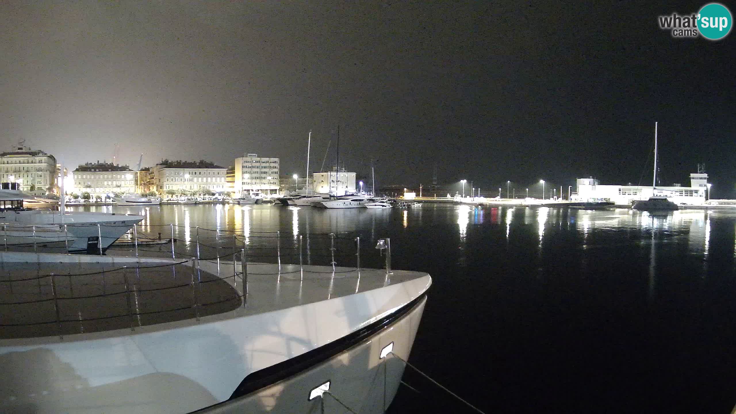 Reka – Botel Marina spletna kamera