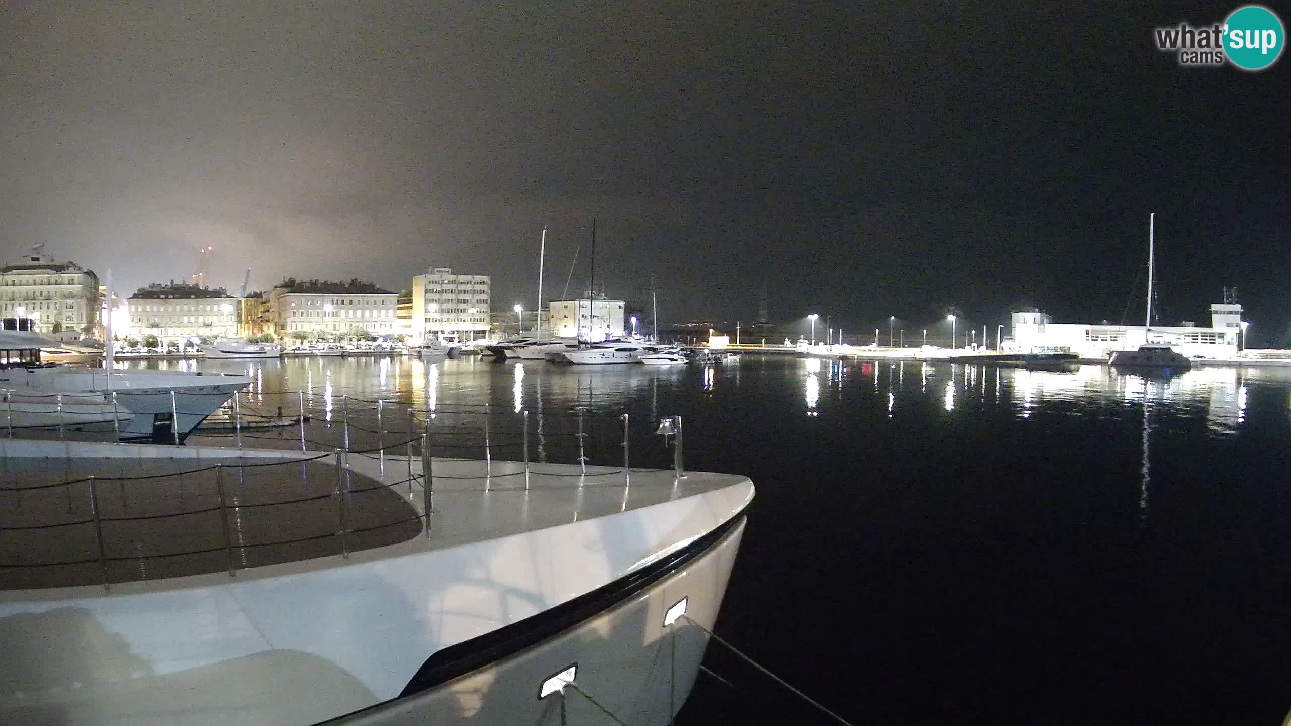 Rijeka – Botel Marina web kamera