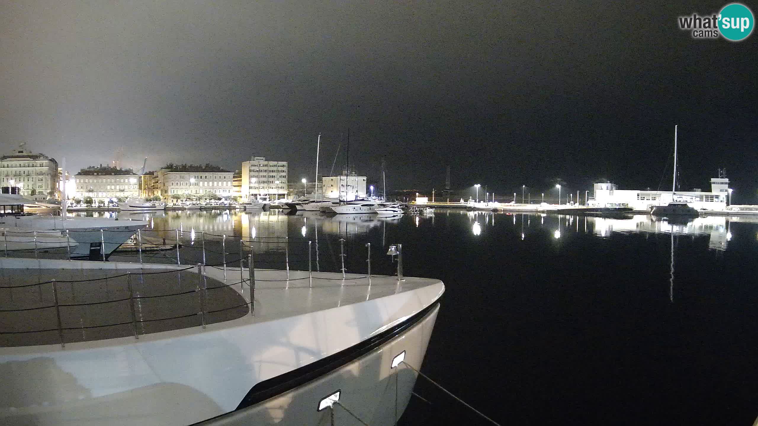 Rijeka – Botel Marina webcam en direct