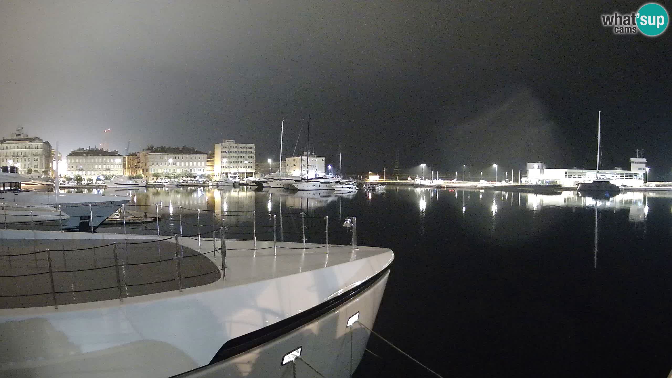 Rijeka – Botel Marina web kamera