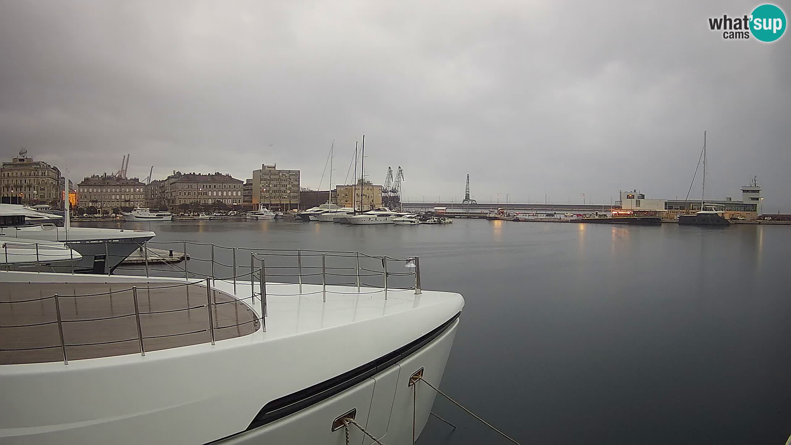 Rijeka – Botel Marina web kamera