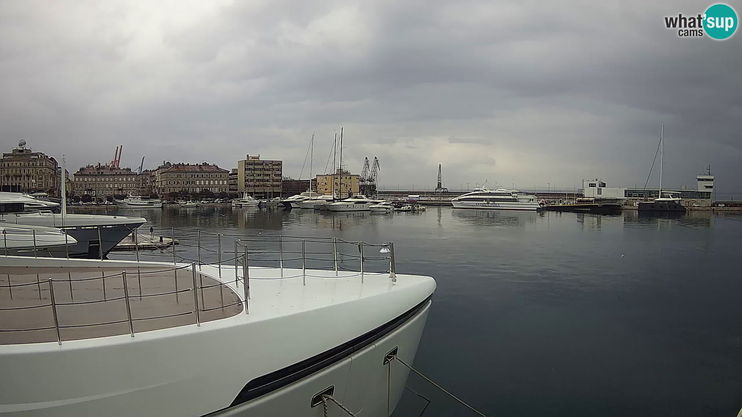 Reka – Botel Marina spletna kamera